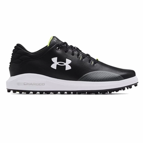 Under Armour Draw Sport SL Wide Golf Shoes - Black Spikeless golf footwear
