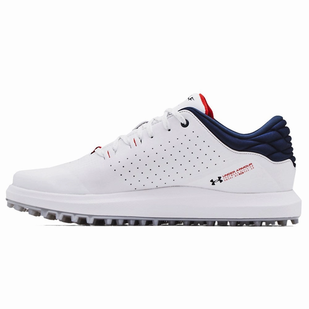 Under Armour Draw Sport SL Wide Golf Shoes - White Chic Platform Sneakers