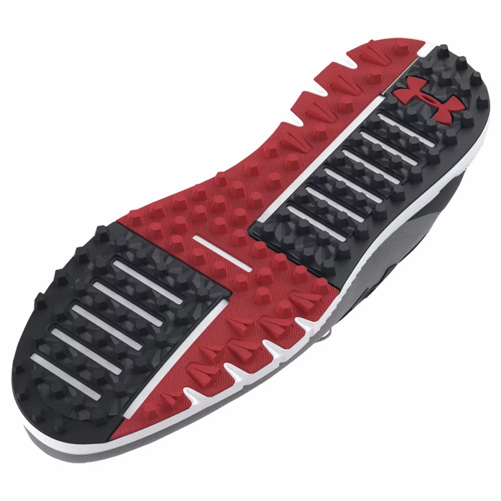 Under Armour Drive Fade Spikeless Waterproof Shoes - Mod Gray/Mod Gray/Black Performance Golf Trainers