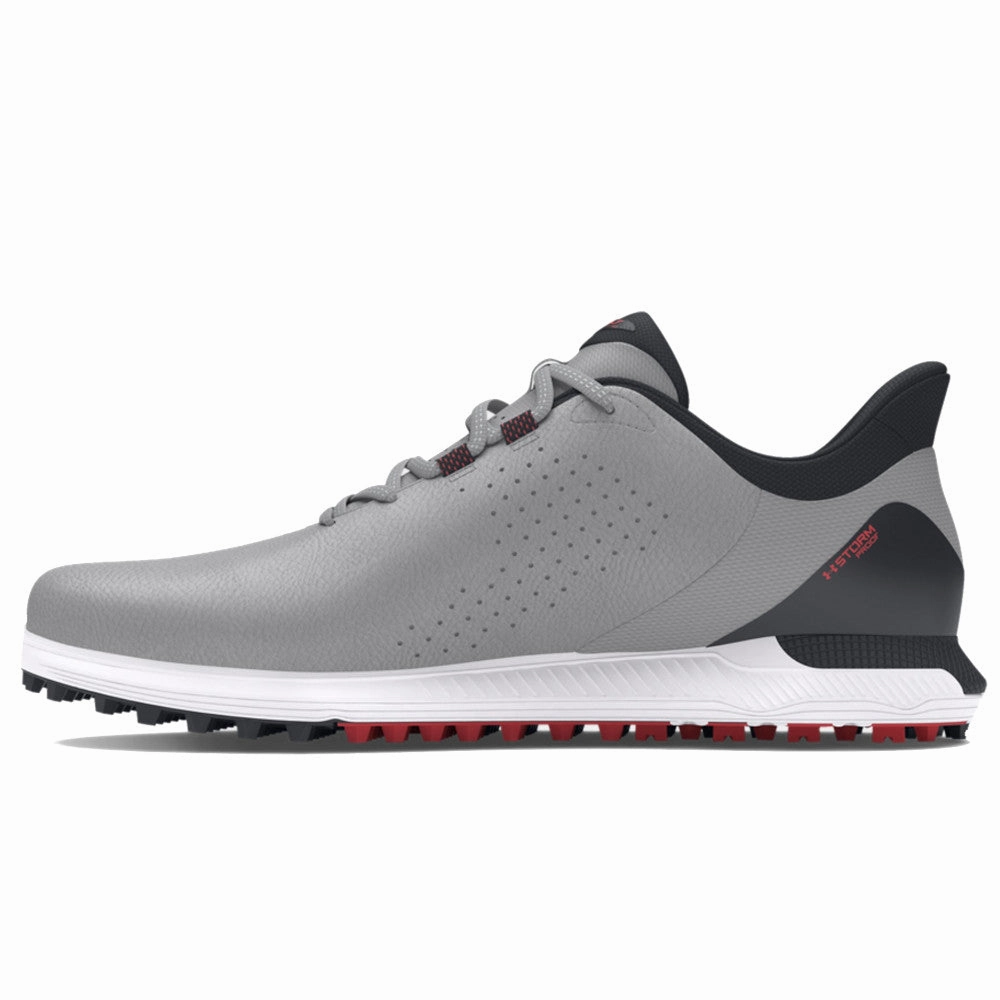 Under Armour Drive Fade Spikeless Waterproof Shoes - Mod Gray/Mod Gray/Black Performance Golf Trainers