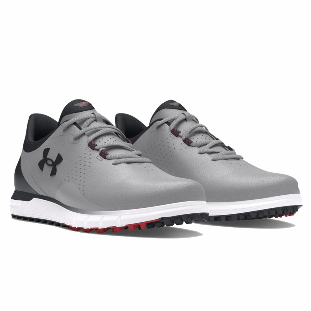 Under Armour Drive Fade Spikeless Waterproof Shoes - Mod Gray/Mod Gray/Black Performance Golf Trainers