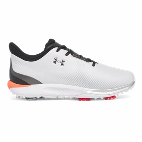 Under Armour Drive Fade Wide Golf Shoes - Halo Grey/Black Under Armour golf shoe variations
