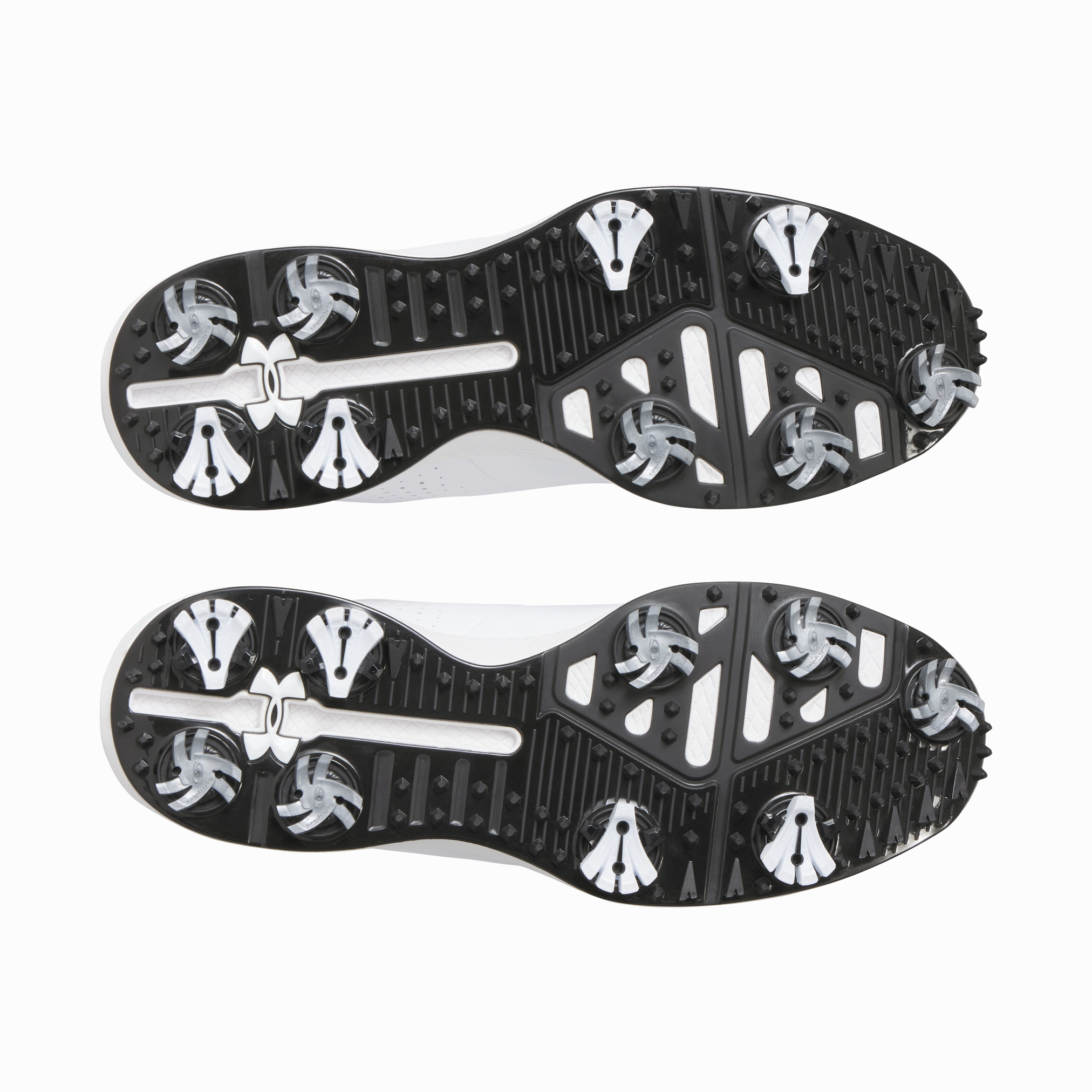 Under Armour Drive Medal Golf Shoe Golf Shoes - White Pro Grip Golf Cleats