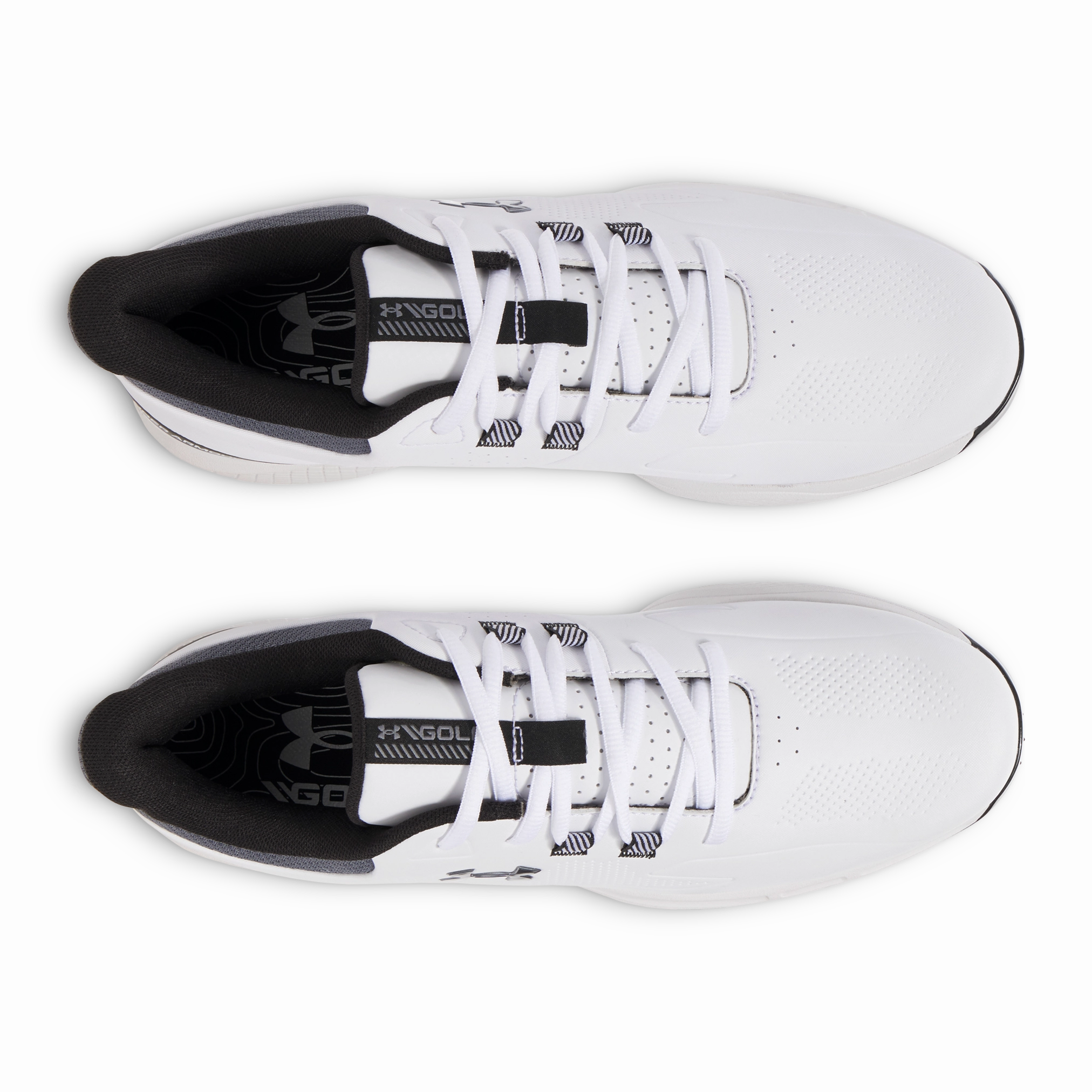 Under Armour Drive Medal Golf Shoe Golf Shoes - White Spikeless Swing Shoes