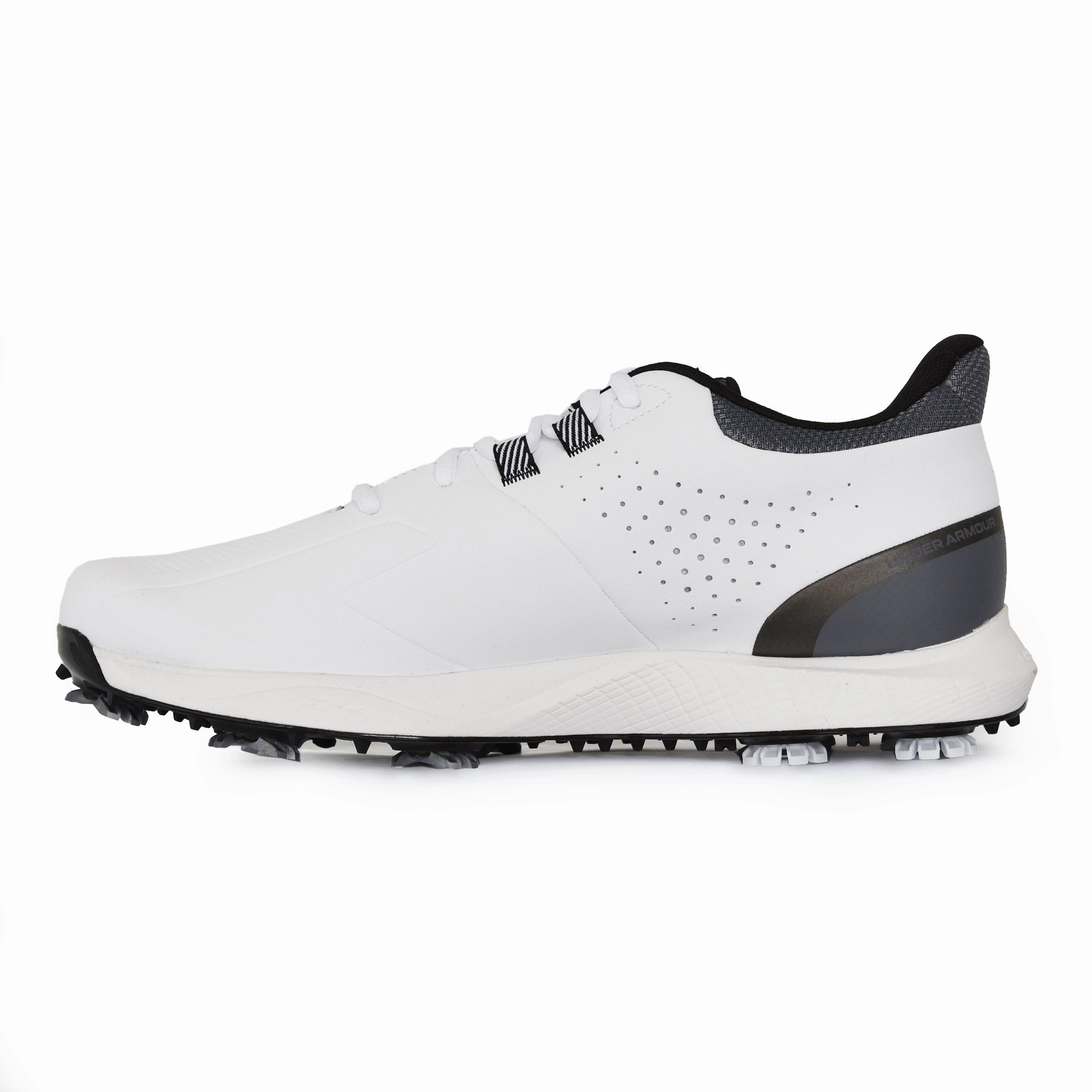Under Armour Drive Medal Golf Shoe Golf Shoes - White Spikeless Swing Shoes