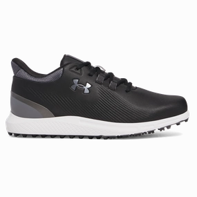 Under Armour Drive Medal Spikeless  Golf Shoe Golf Shoes - Black Spikeless golf footwear