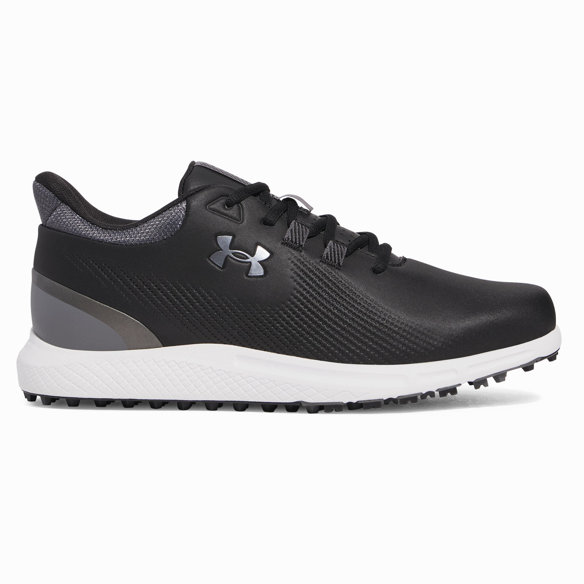 Under Armour Drive Medal Spikeless  Golf Shoe Golf Shoes - Black Under Armour golf shoe variations