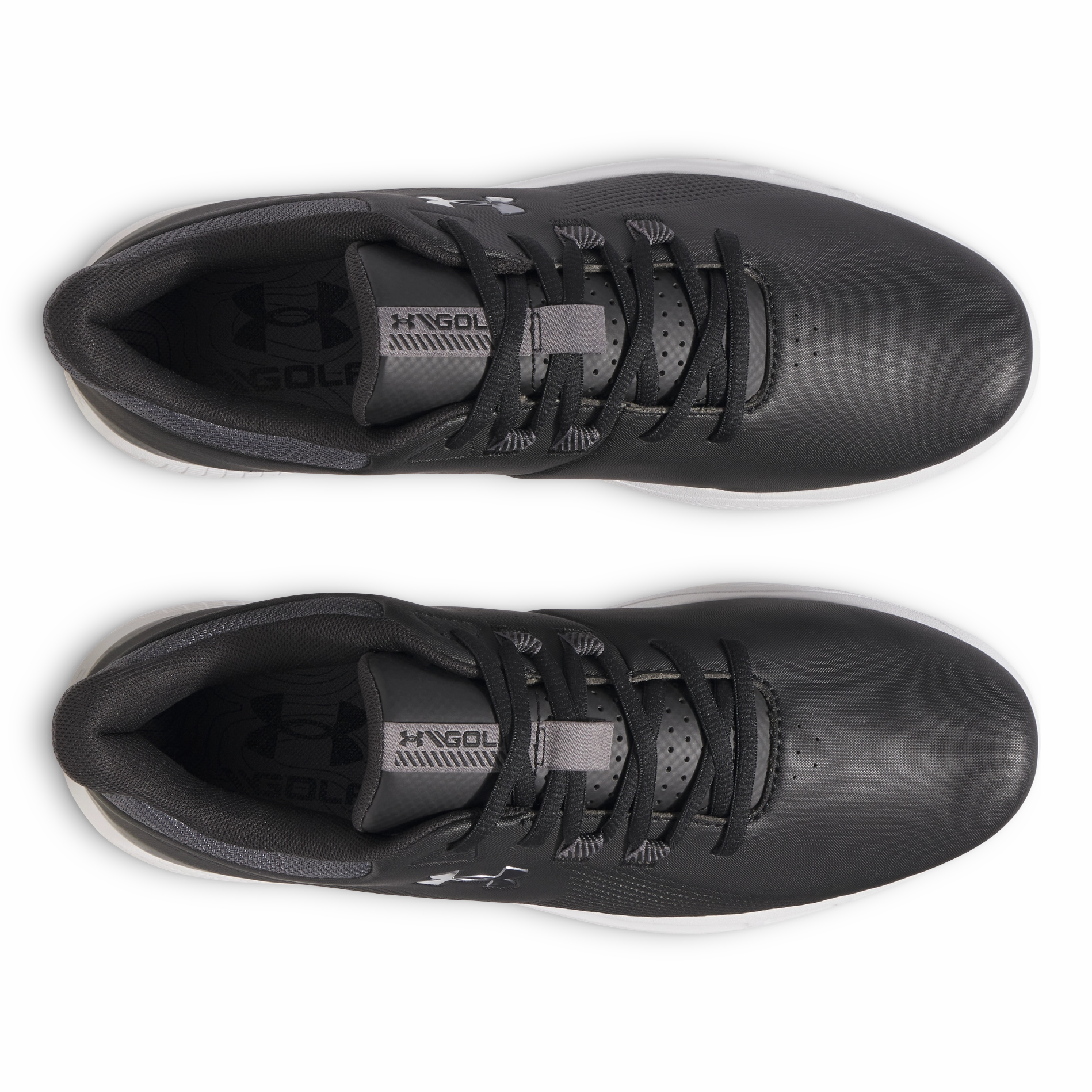 Under Armour Drive Medal Spikeless  Golf Shoe Golf Shoes - Black Pro Grip Golf Cleats