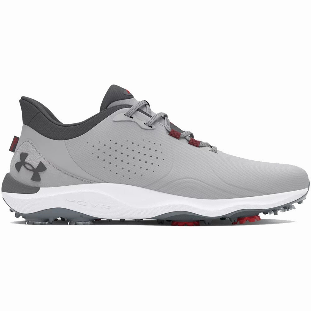Under Armour Drive Pro Spiked Waterproof Shoes - Mod Gray/Castlerock/Castlerock Under Armour golf footwear styles