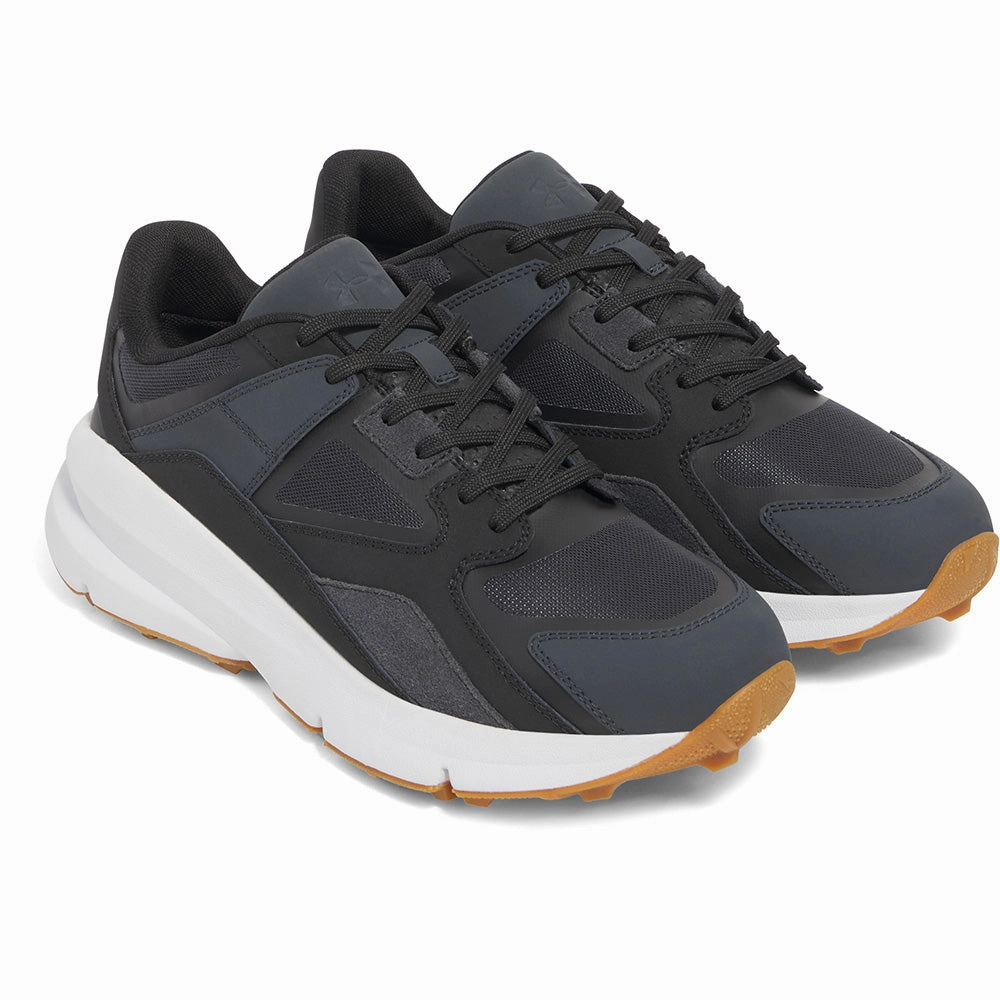 Under Armour Forge 96 Spikeless Waterproof Shoes - Black/Anthracite/Black Performance Golf Trainers