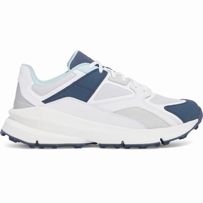Under Armour Forge 96 Spikeless Waterproof Shoes - White/Downpour Grey/White Under Armour golf footwear styles