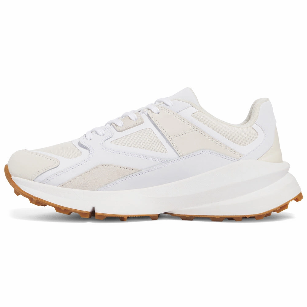 Under Armour Forge 96 Spikeless Waterproof Shoes - White/Stone/White Performance Golf Trainers