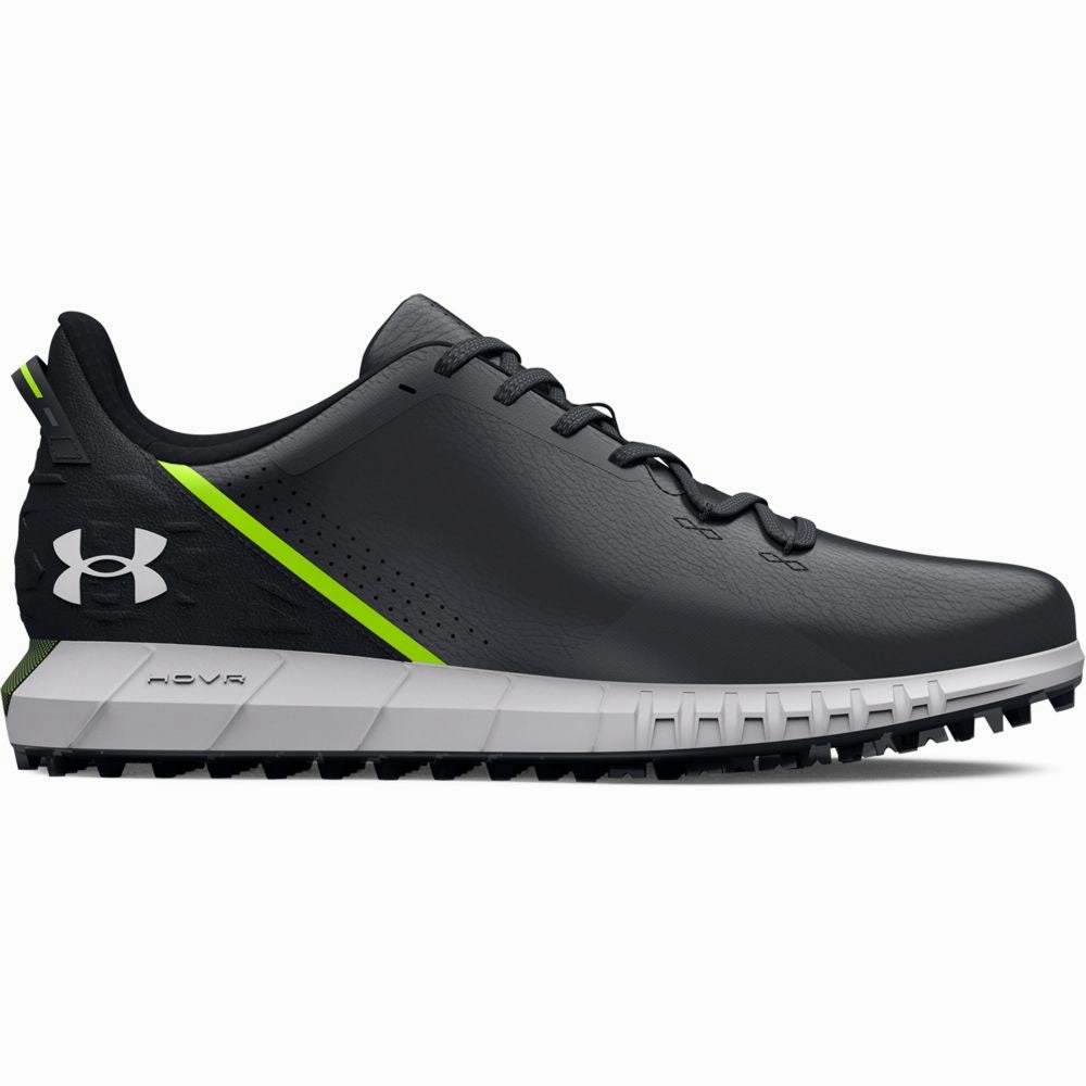 Under Armour HOVR Drive Spikeless Waterproof Shoes - Black/Halo Grey Under Armour golf footwear styles