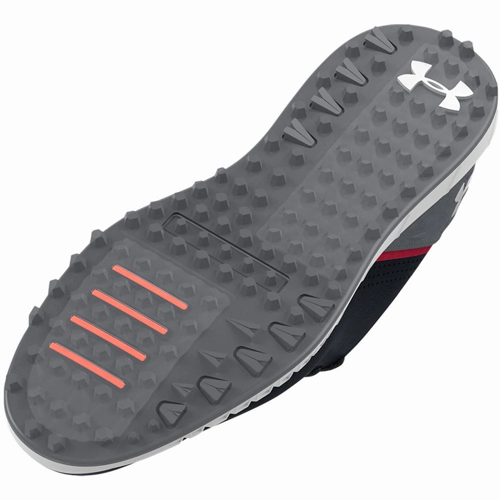 Under Armour HOVR Drive Spikeless Wide (E) Golf Shoes - Black Pro Grip Golf Cleats