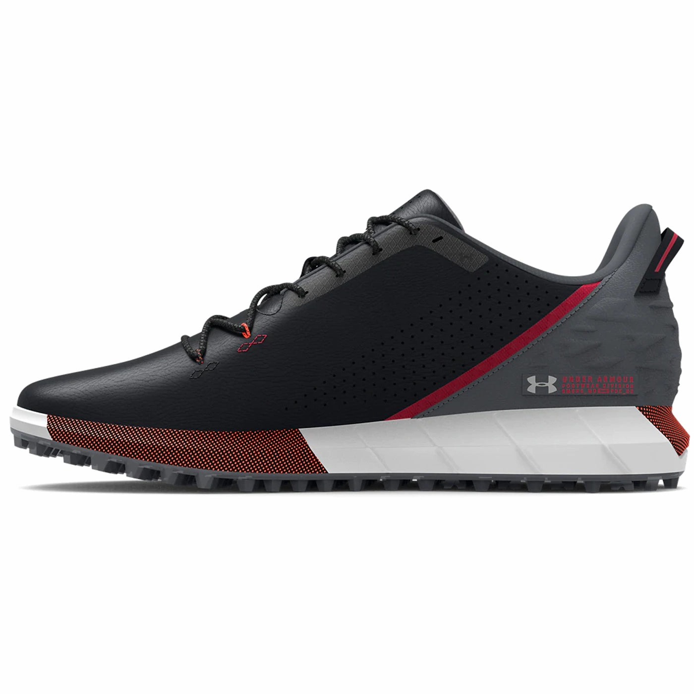 Under Armour HOVR Drive Spikeless Wide (E) Golf Shoes - Black Pro Grip Golf Cleats