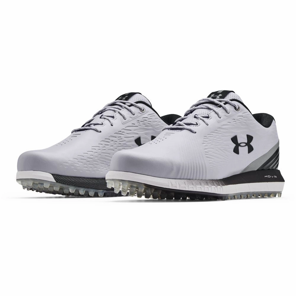 Under Armour HOVR Show SL E Spikeless Shoe - Mod Grey/Metallic Performance Golf Trainers