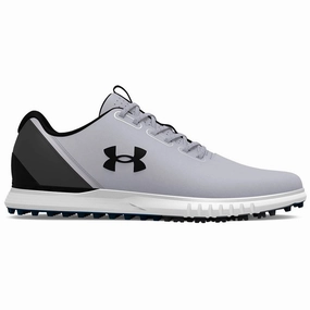 Under Armour Medal 2 Wide Spikeless Golf Shoes - Mod Grey/Jet Grey/Black Spikeless golf footwear