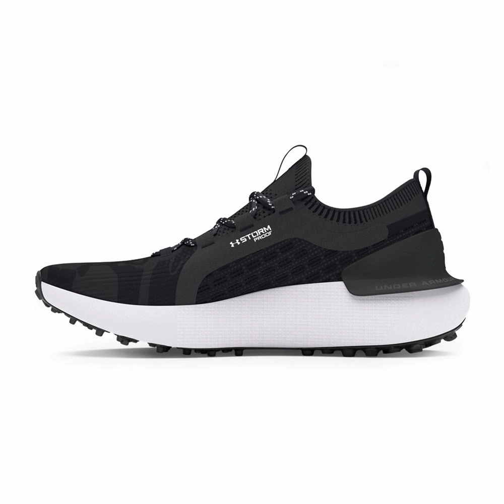 Under Armour Phantom Golf Goin' Under Golf Shoes - Black/White Pro Grip Golf Cleats