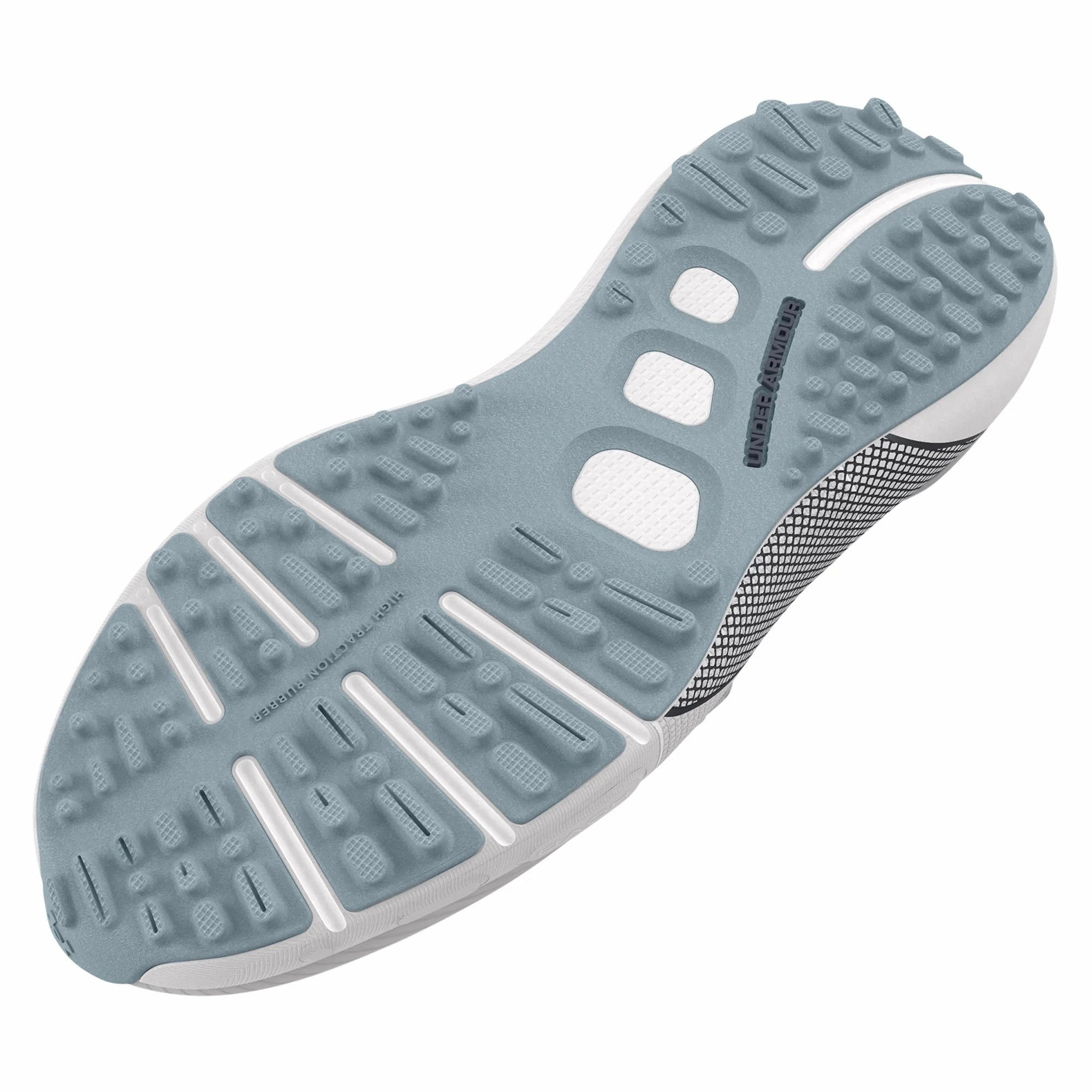 Under Armour Phantom Golf Shoes - Distant Grey/Harbor Blue Pro Grip Golf Cleats