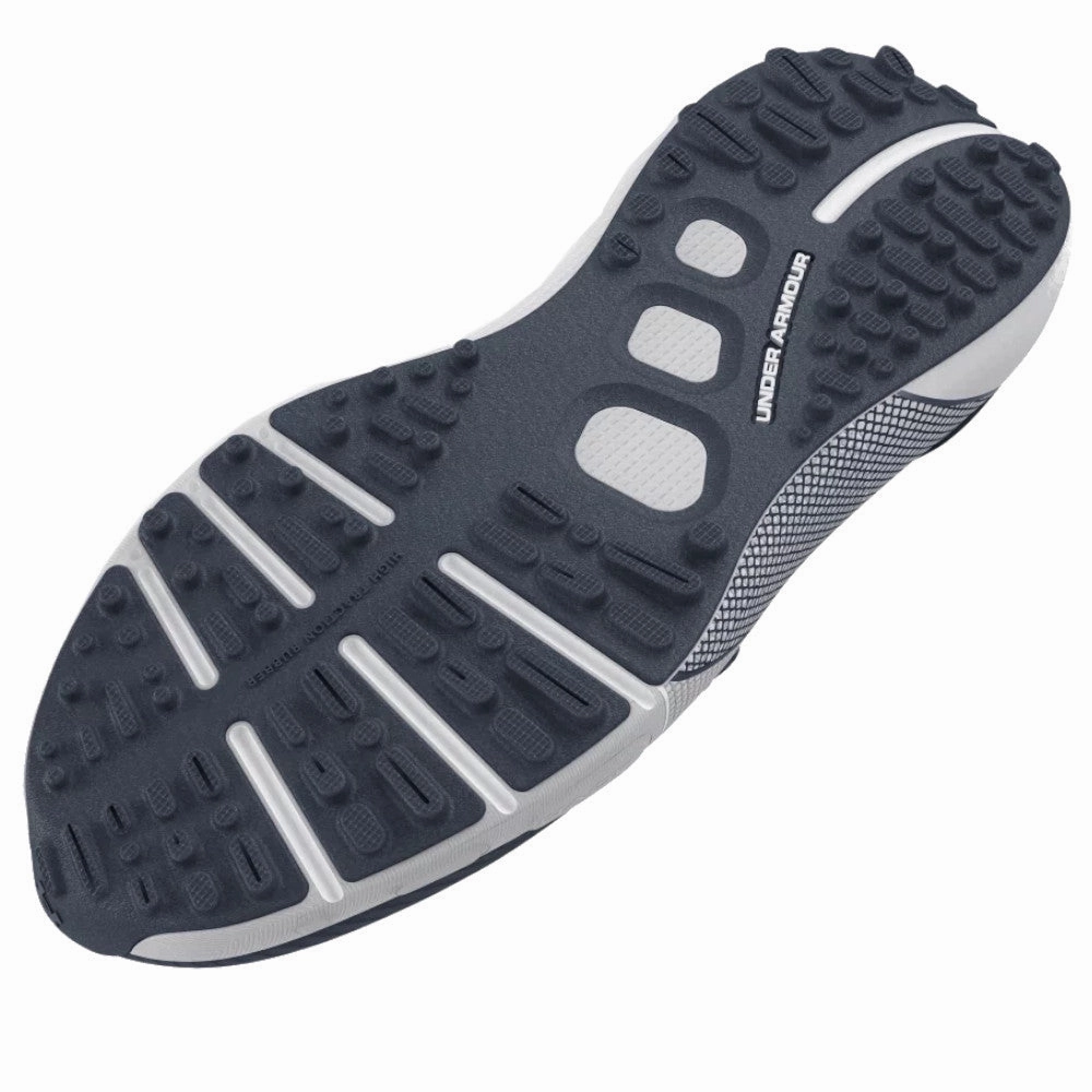 Under Armour Phantom Golf Spikeless Waterproof Shoes - Downpour Gray/Midnight Navy/Metallic Silver Performance Golf Trainers