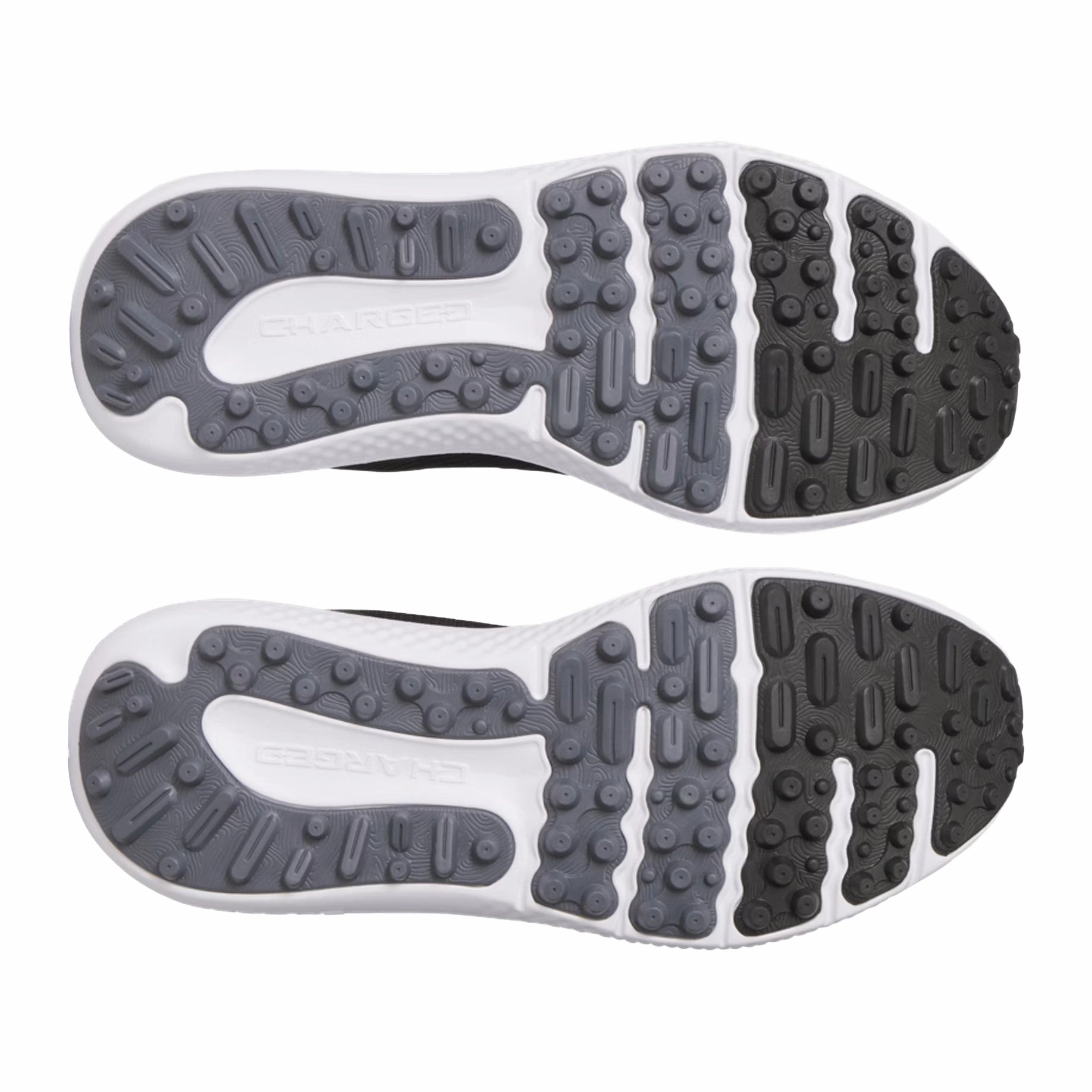 Under Armour Surge Spikeless Golf Shoes - Black/Castlerock Chic Platform Sneakers