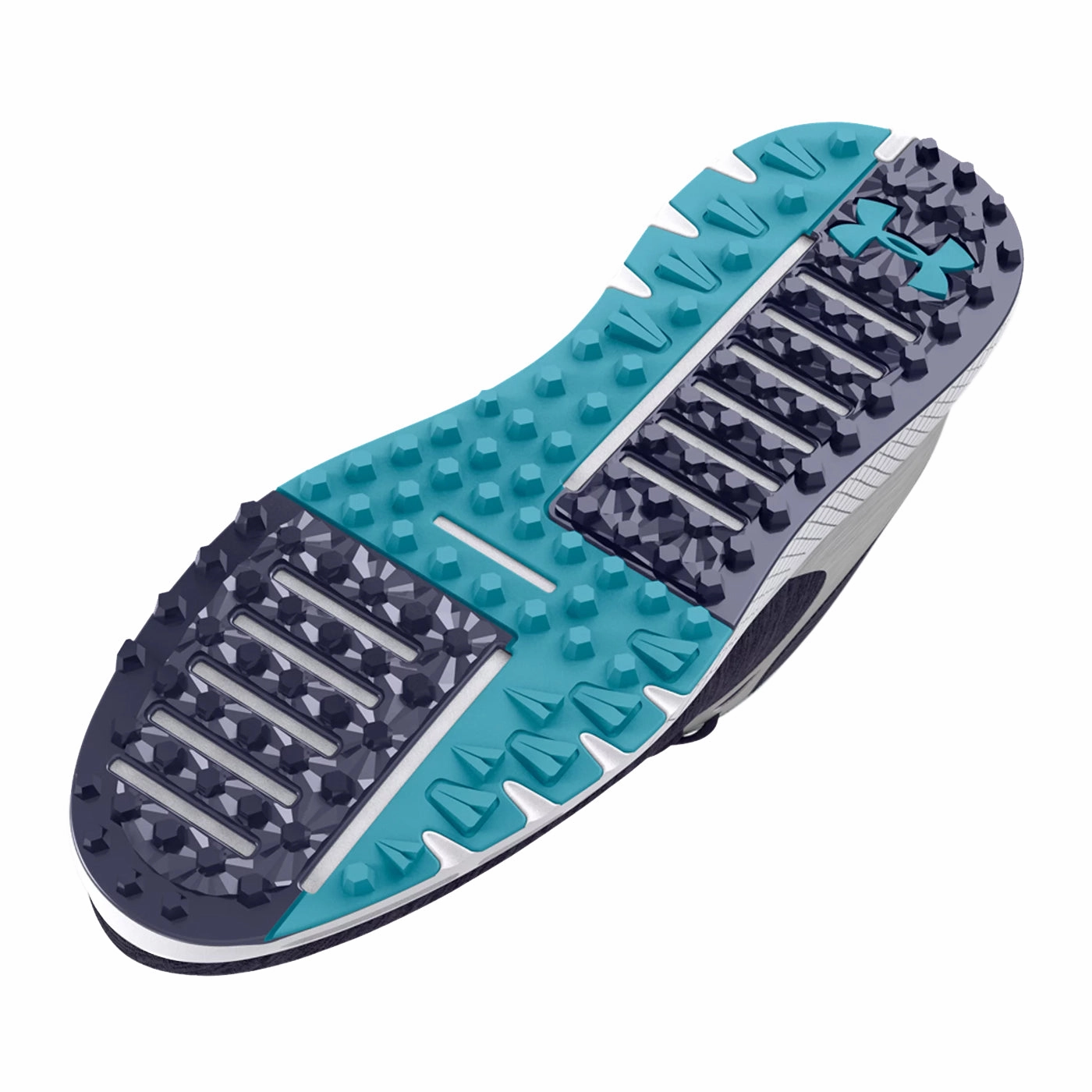 Under Armour Women's Charged Breathe 2 Knit Spikeless Golf Shoes - Midnight Navy/White Pro Grip Golf Cleats