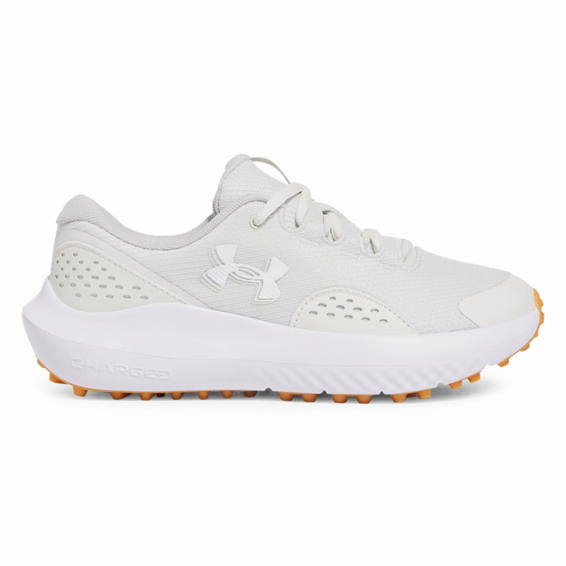 Under Armour Women's Surge Spikeless Golf Shoes - White Clay/White Under Armour golf shoe variations