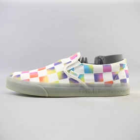 VANS CLASSIC FLORAL CHECKERBOARD Vans iconic skate shoe designs
