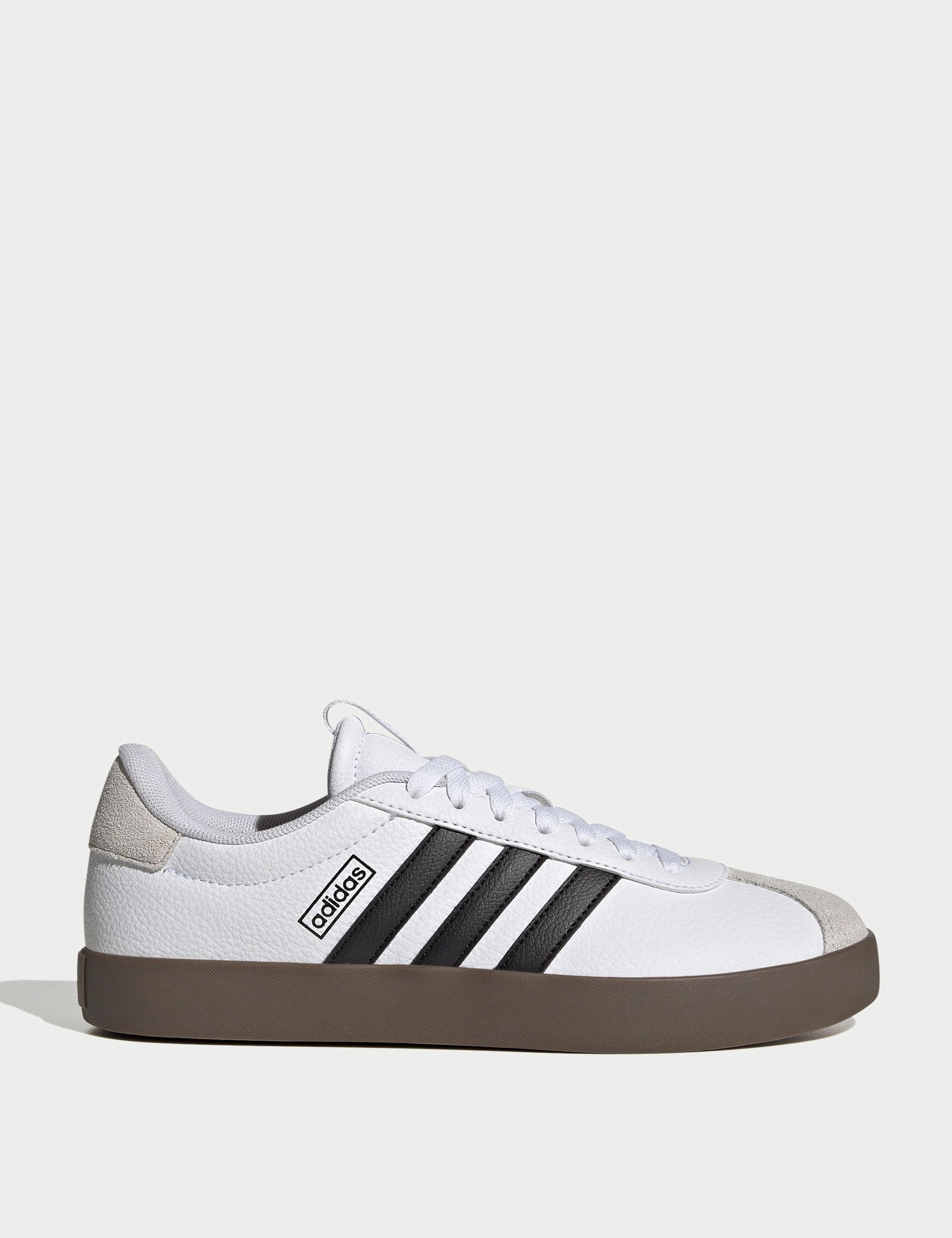 VL Court 3.0 Shoes - Cloud White/Core Black/Grey One Adidas everyday sneakers with comfort cushioning