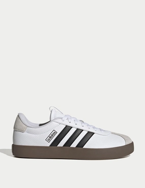 VL Court 3.0 Shoes - Cloud White/Core Black/Grey One Adidas everyday sneakers with comfort cushioning