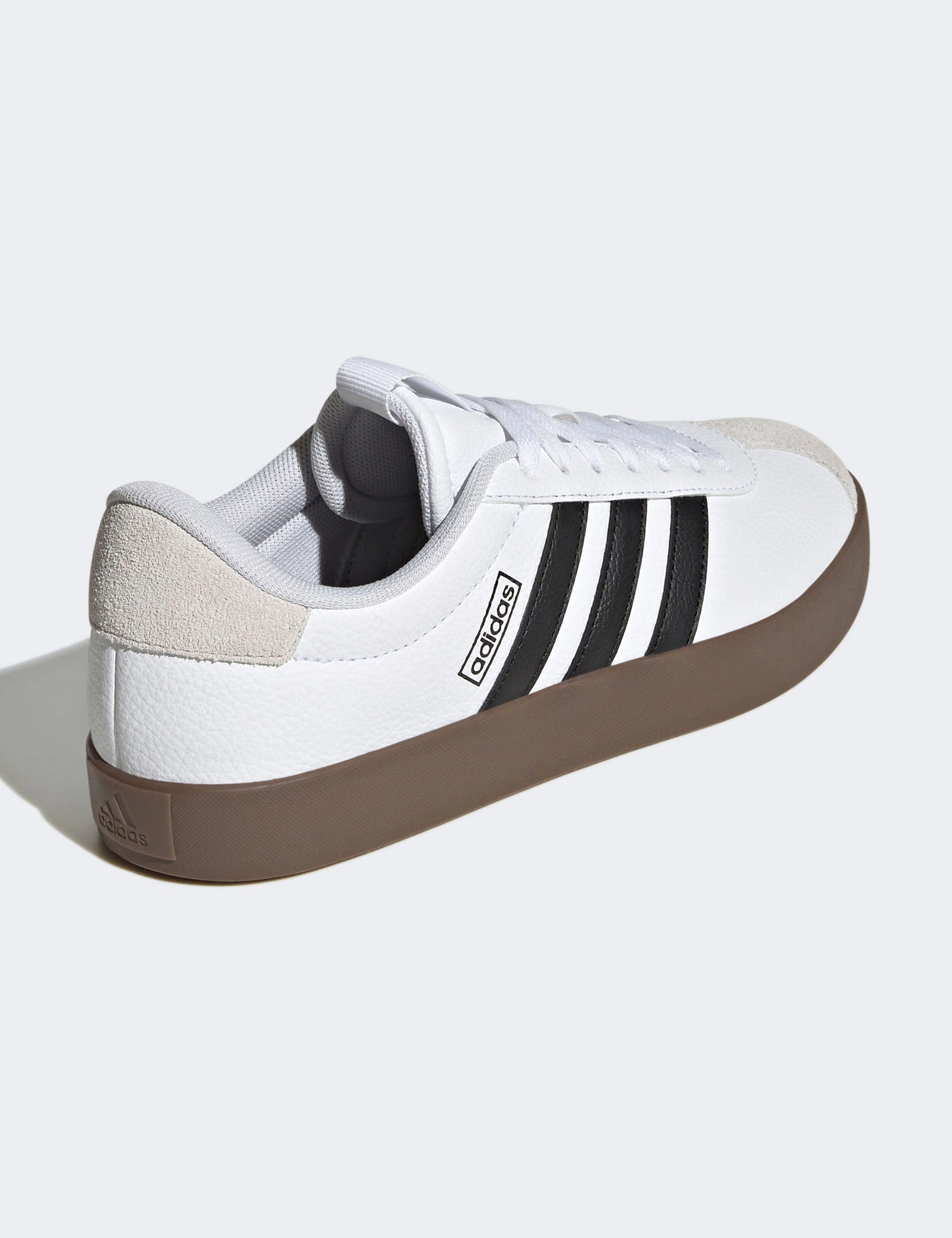 VL Court 3.0 Shoes - Cloud White/Core Black/Grey One Adidas trendy casual shoe styles