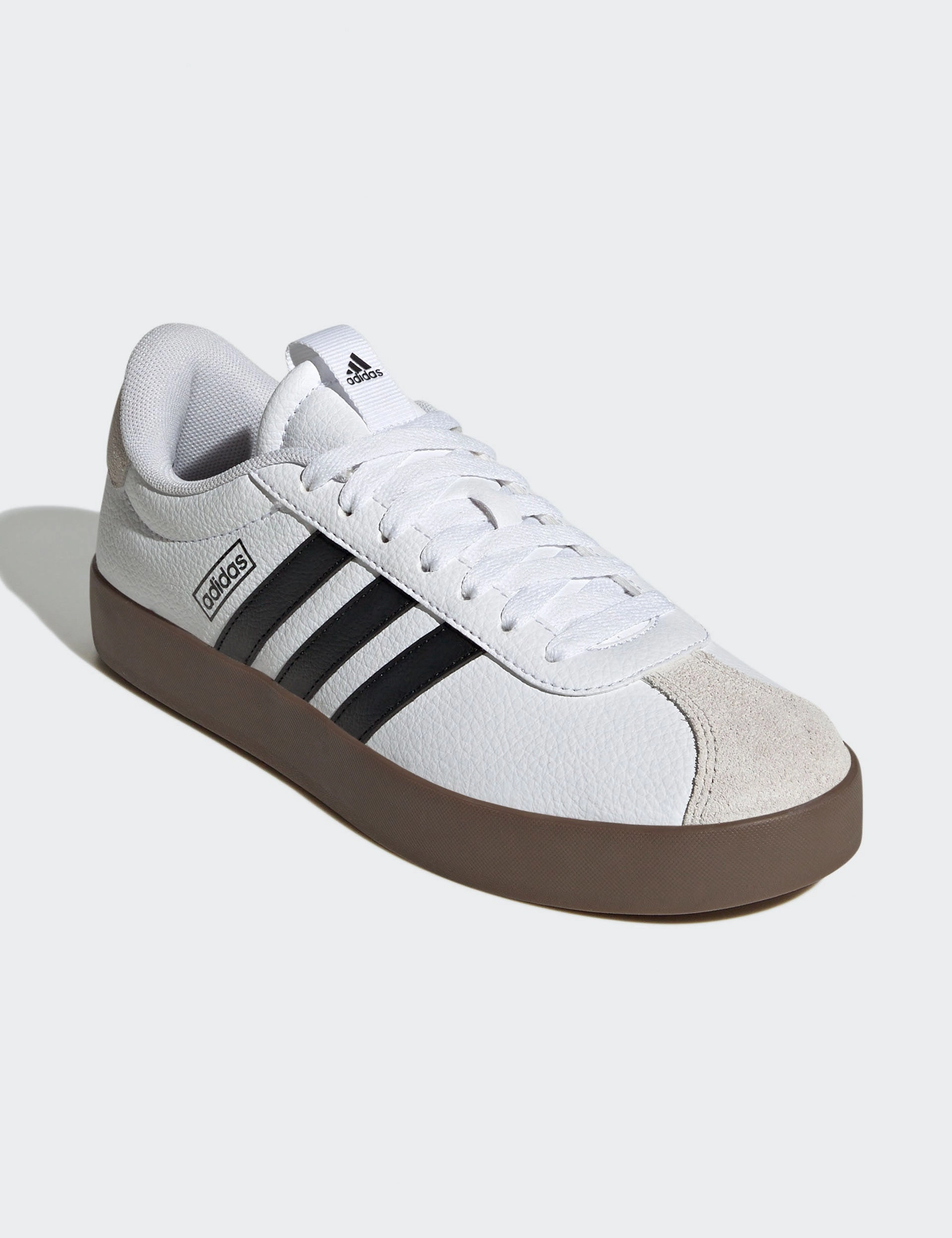 VL Court 3.0 Shoes - Cloud White/Core Black/Grey One Adidas trendy casual shoe styles