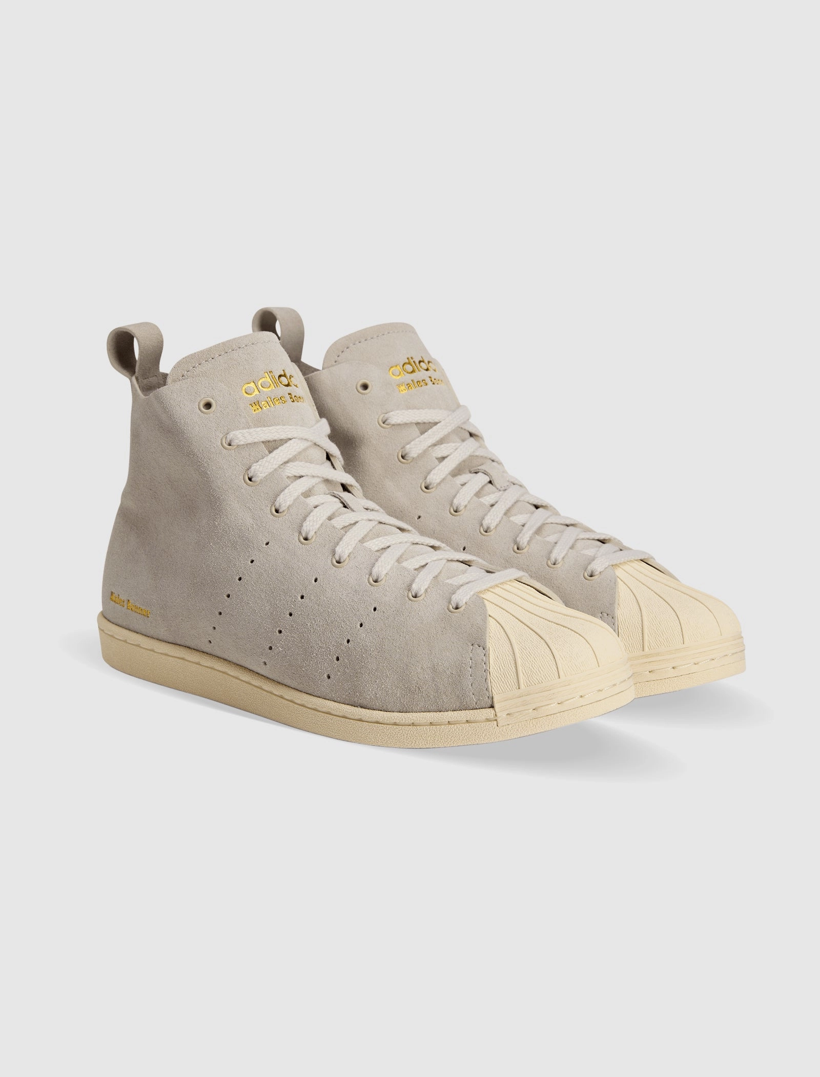 WALES BONNER SUPERSTAR HI "CREAM/GOLD" Adidas trendy casual shoe styles