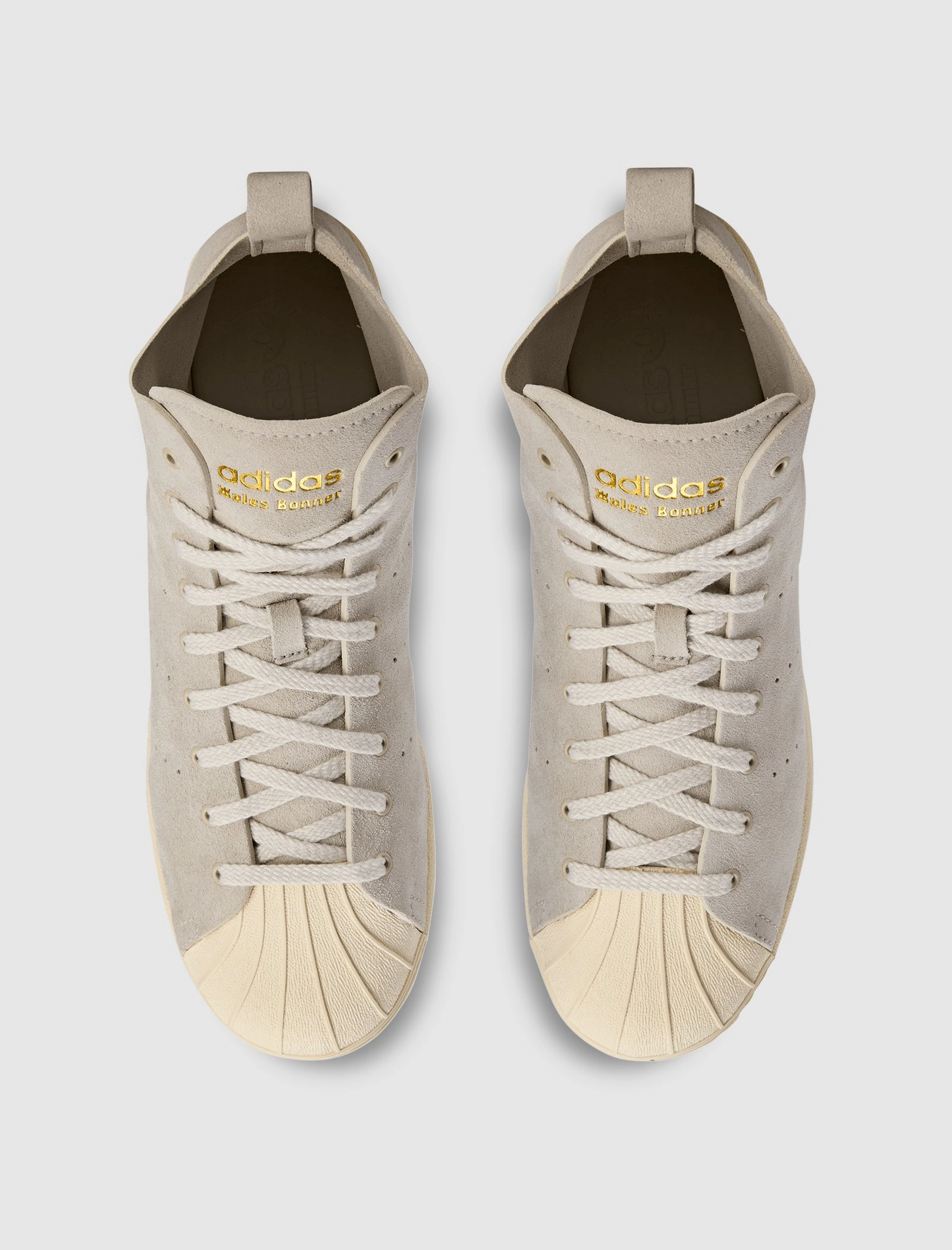 WALES BONNER SUPERSTAR HI "CREAM/GOLD" Adidas trendy casual shoe styles