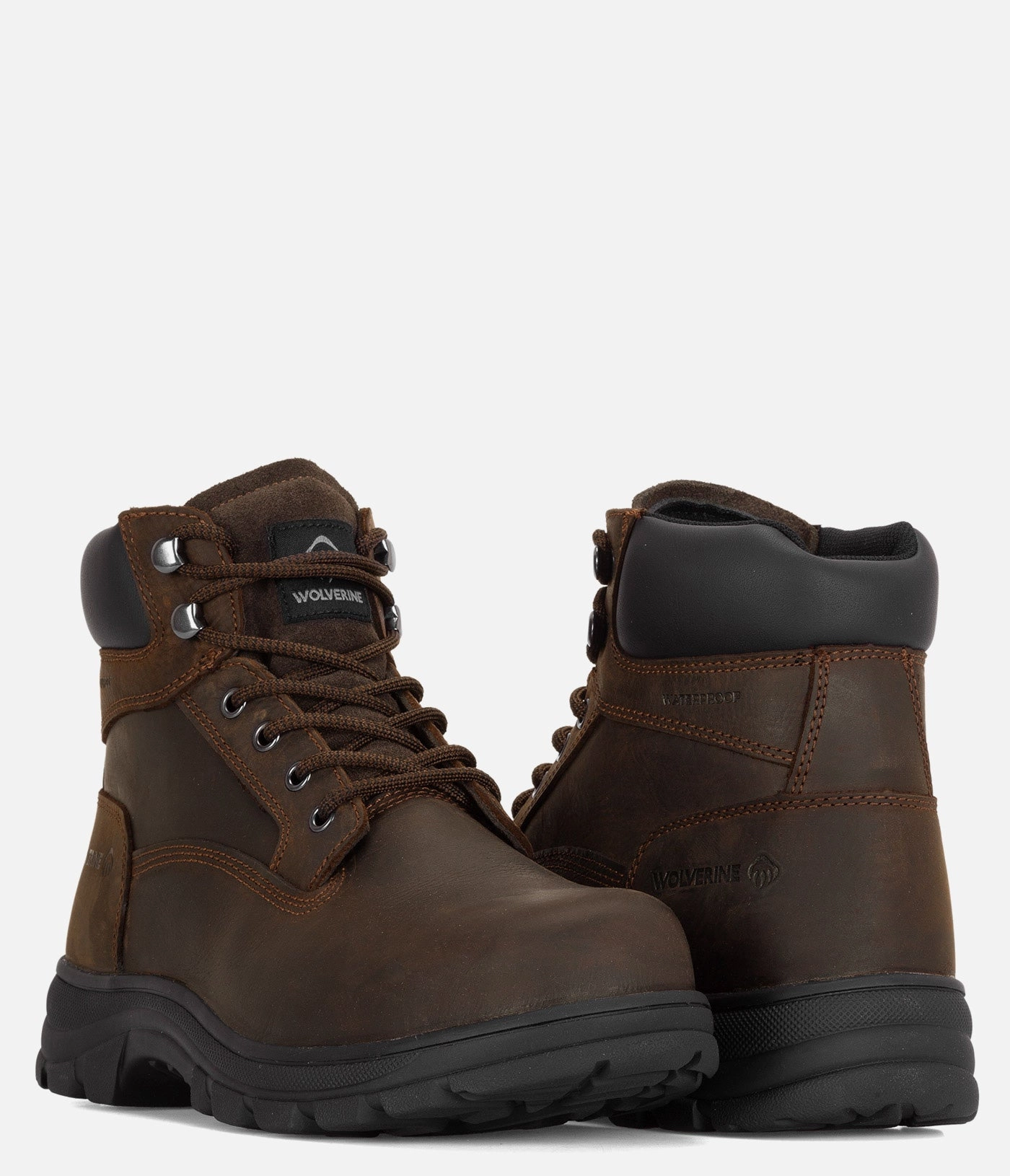Wolverine Carlsbad 6" Steel Toe Waterproof Work Boot - Men Mens Workwear Boots