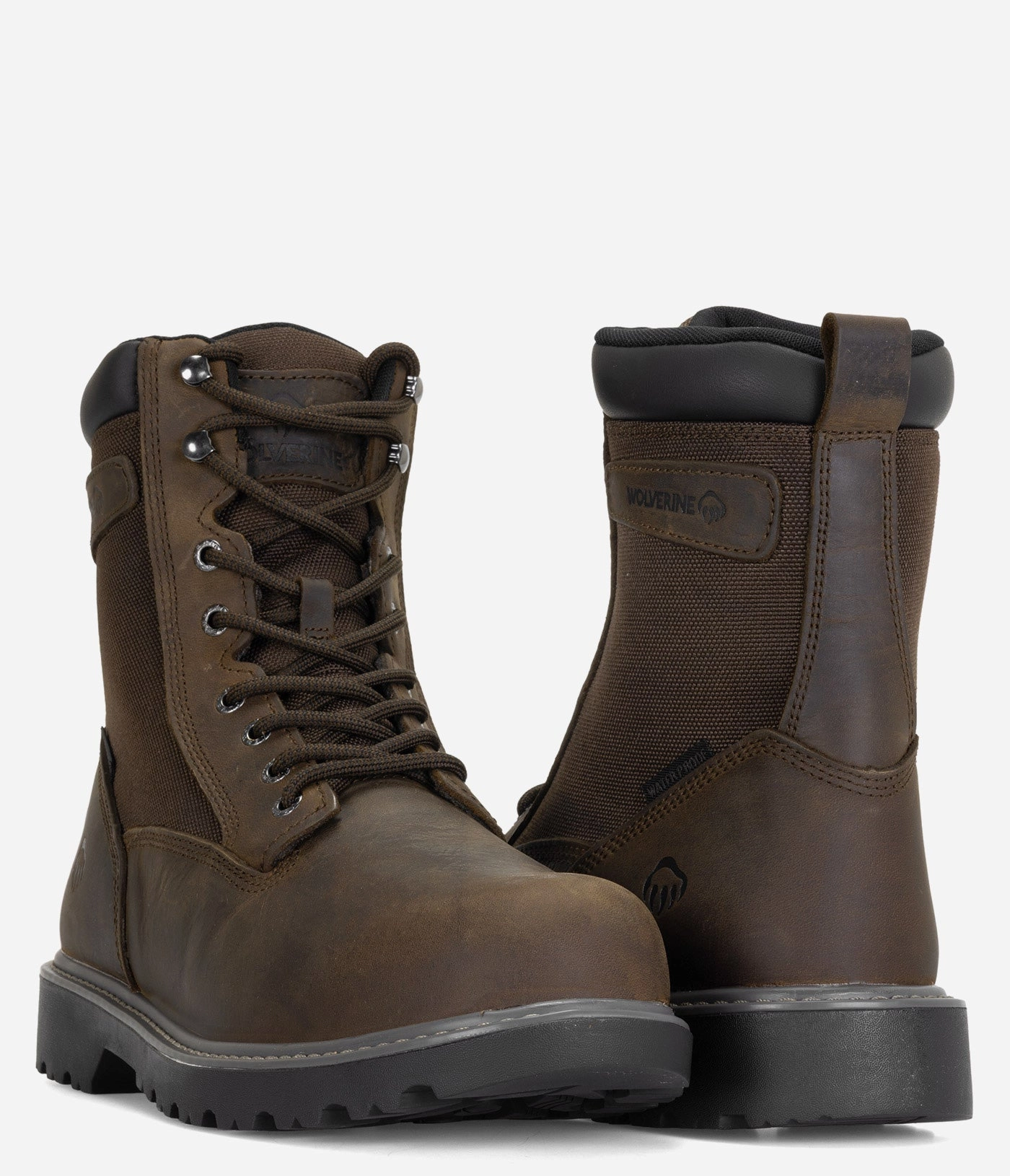 Wolverine Floorhand Insulated 8" Steel-Toe Work Boot - Men Mens Workwear Boots