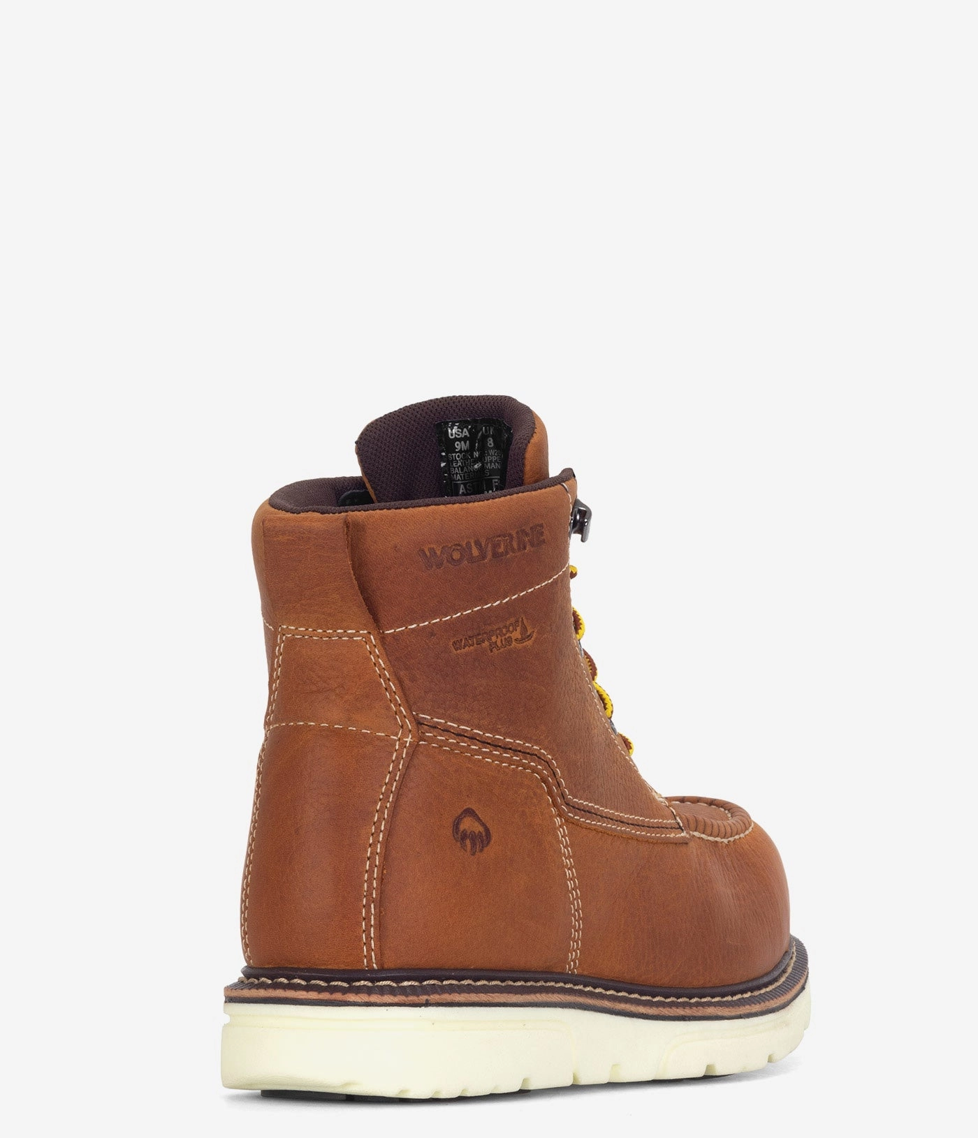 Wolverine I-90 Durashocks Moc-Toe CarbonMax 6" WP Work Boot - Men Mens Workwear Boots