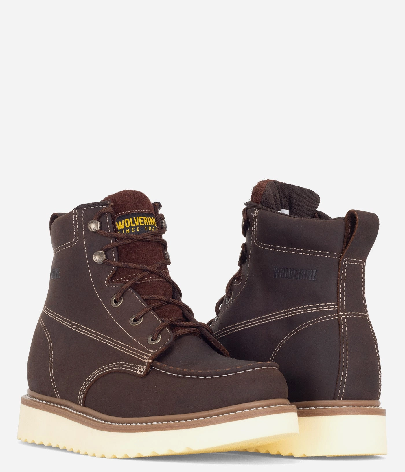 Wolverine Loader 6" Soft Toe Wedge Boot - Men Mens Workwear Boots