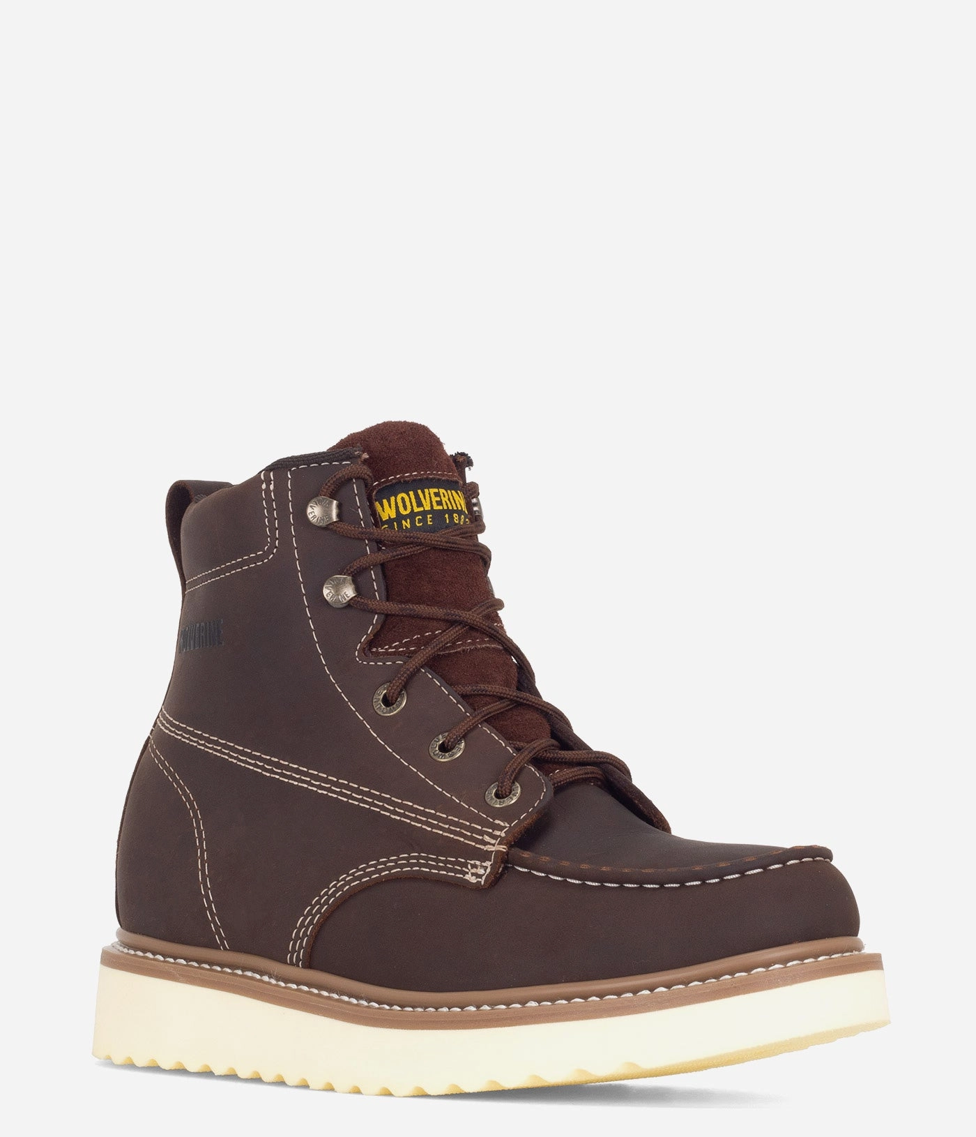 Wolverine Loader 6" Soft Toe Wedge Boot - Men Mens Workwear Boots