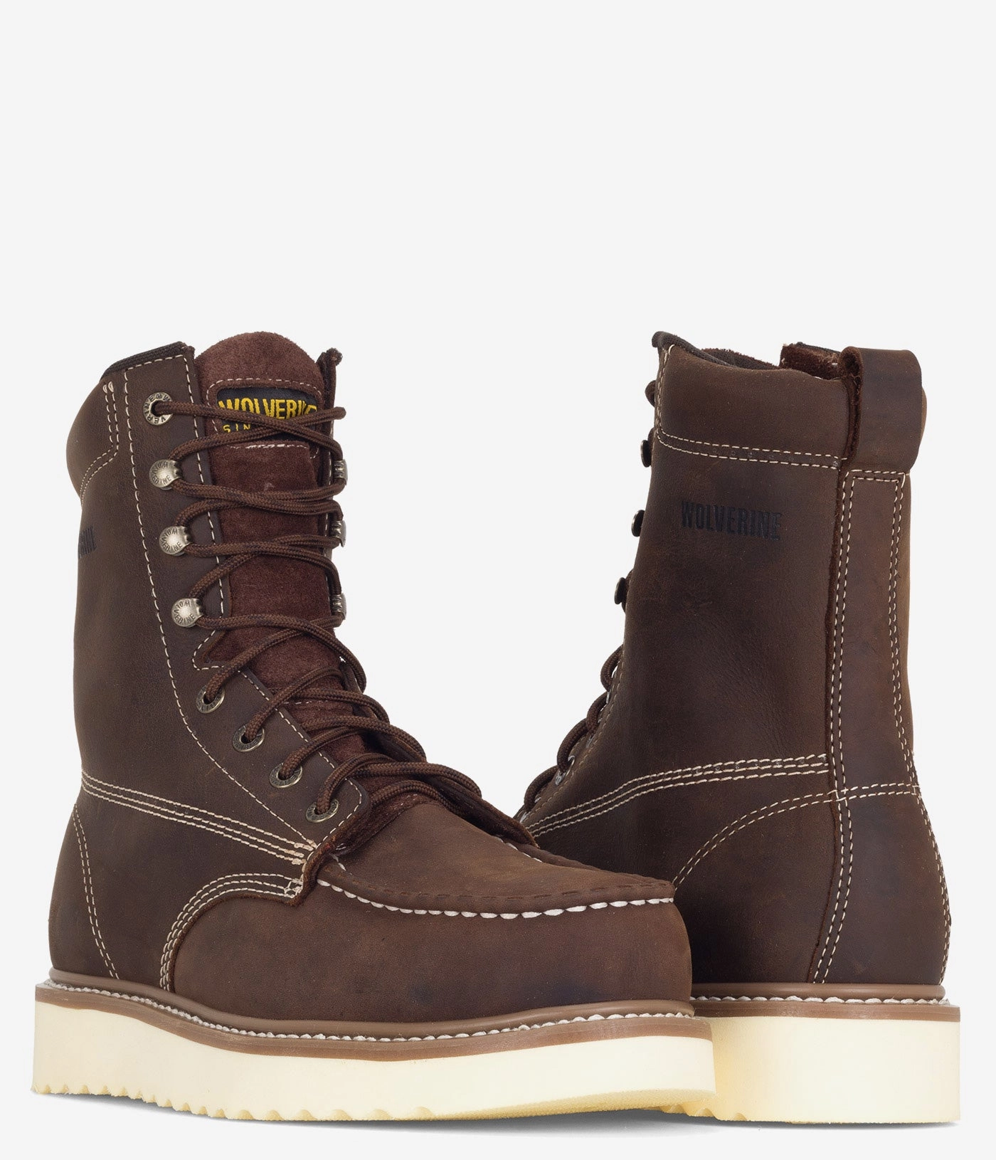 Wolverine Loader 8" Soft Toe Wedge Boot - Men Mens Workwear Boots