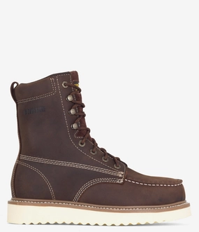 Wolverine Loader 8" Soft Toe Wedge Boot - Men Wolverine men's shoe styles