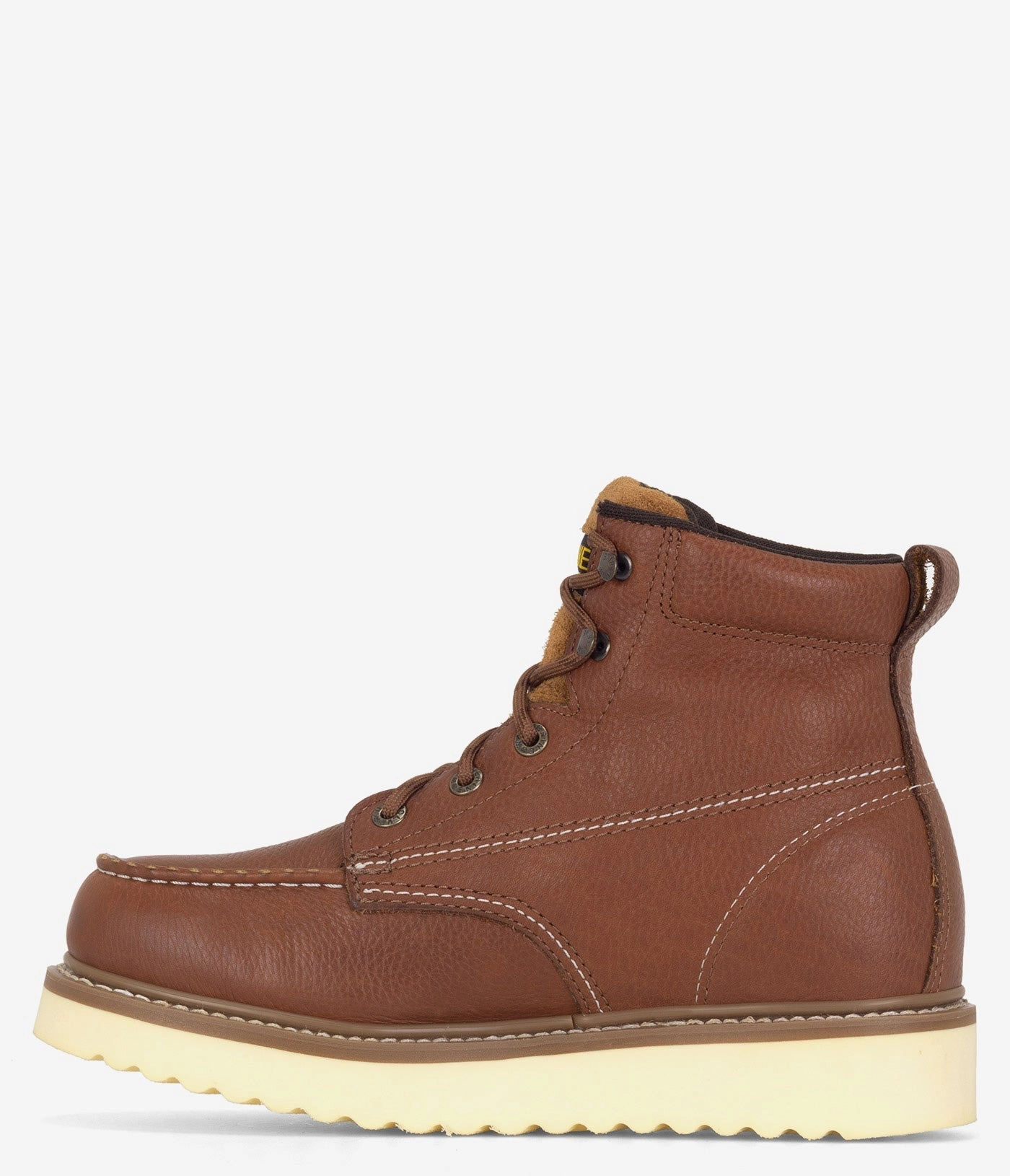 Wolverine Moc-Toe 6" Wedge Work Boot - Men Mens Workwear Boots