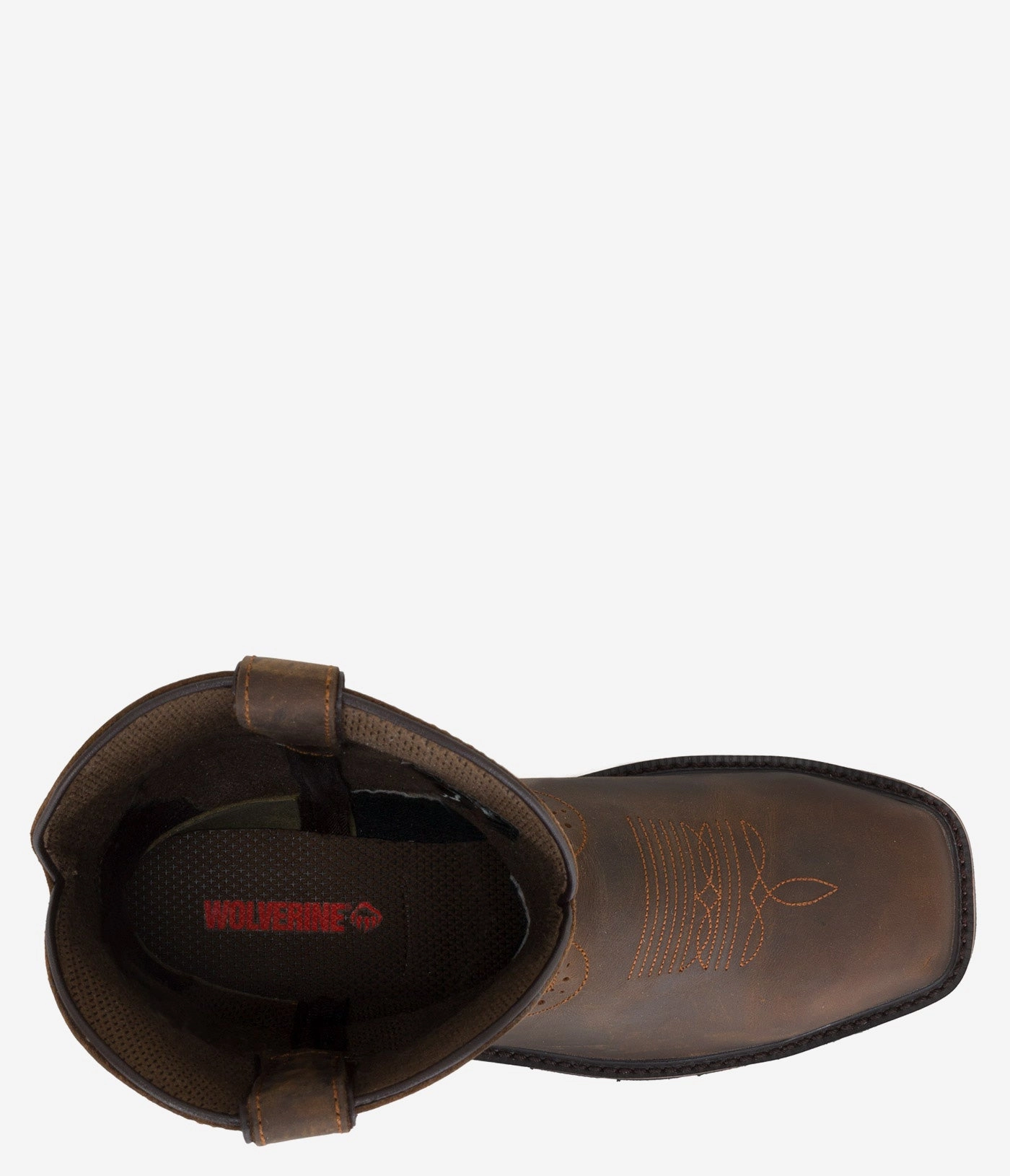 Wolverine Rancher Square Toe Safety Toe Wellington Boot - Men Mens Workwear Boots