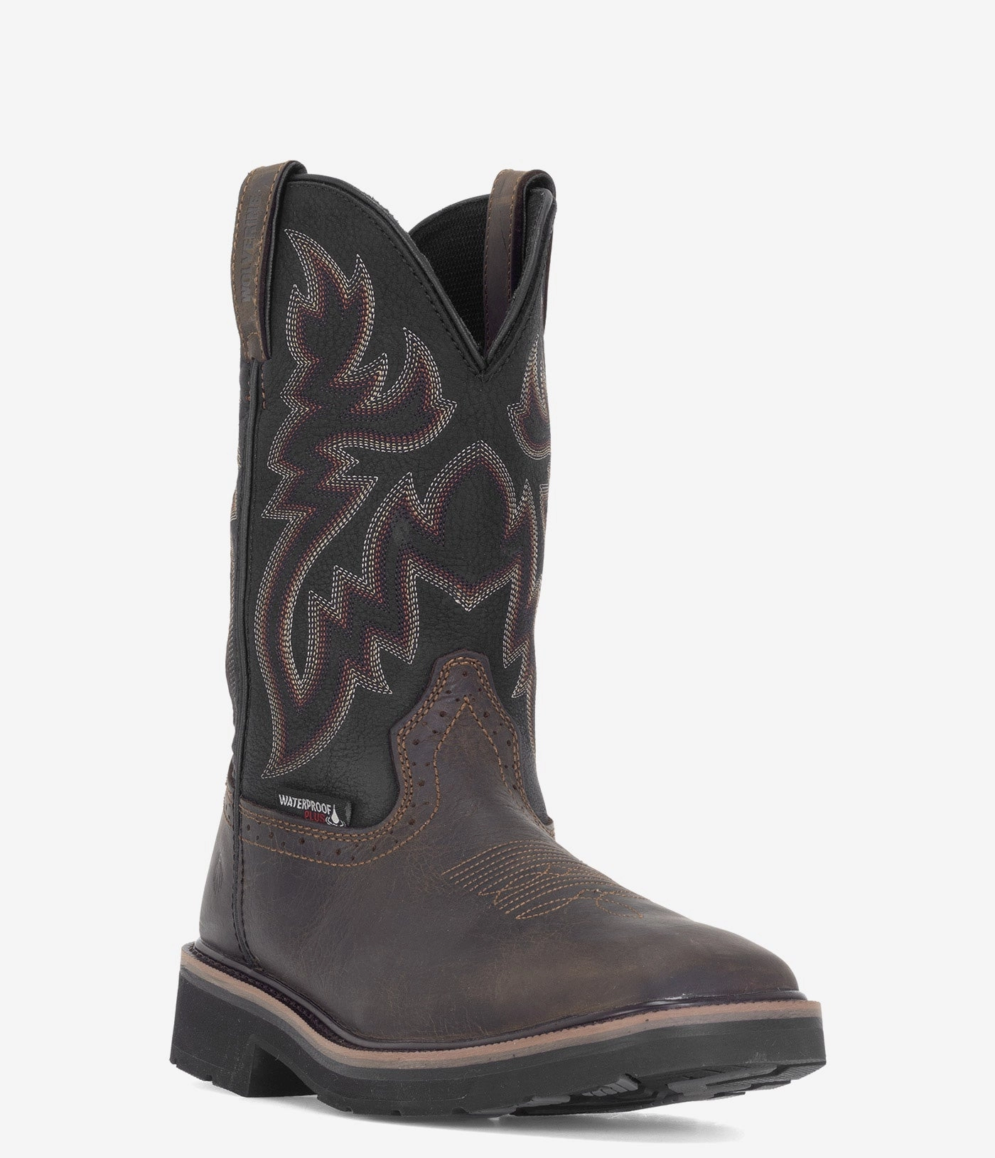 Wolverine Rancher Square Toe Waterproof Wellington Boot - Men Mens Workwear Boots