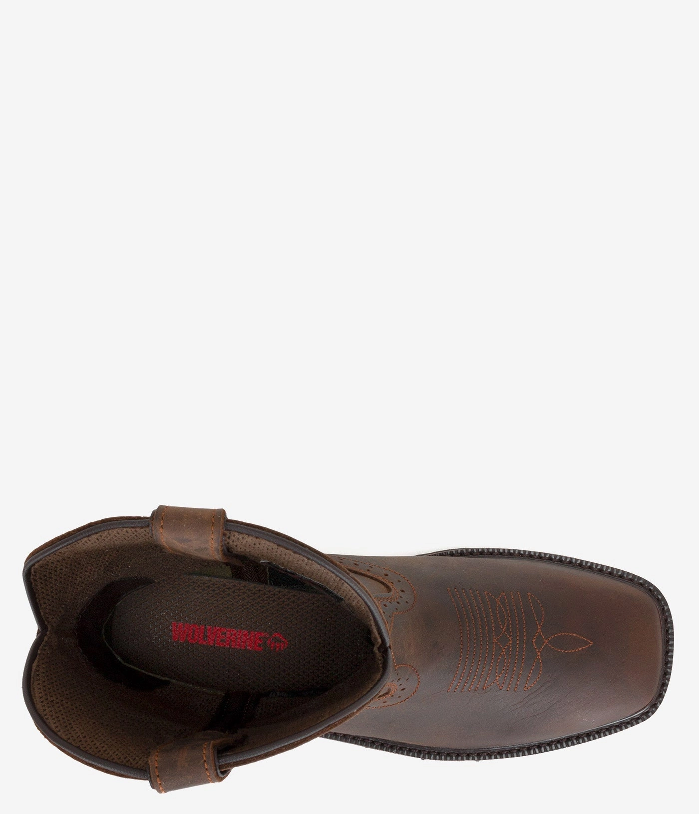 Wolverine Rancher Square Toe Wellington Boot - Men Mens Workwear Boots