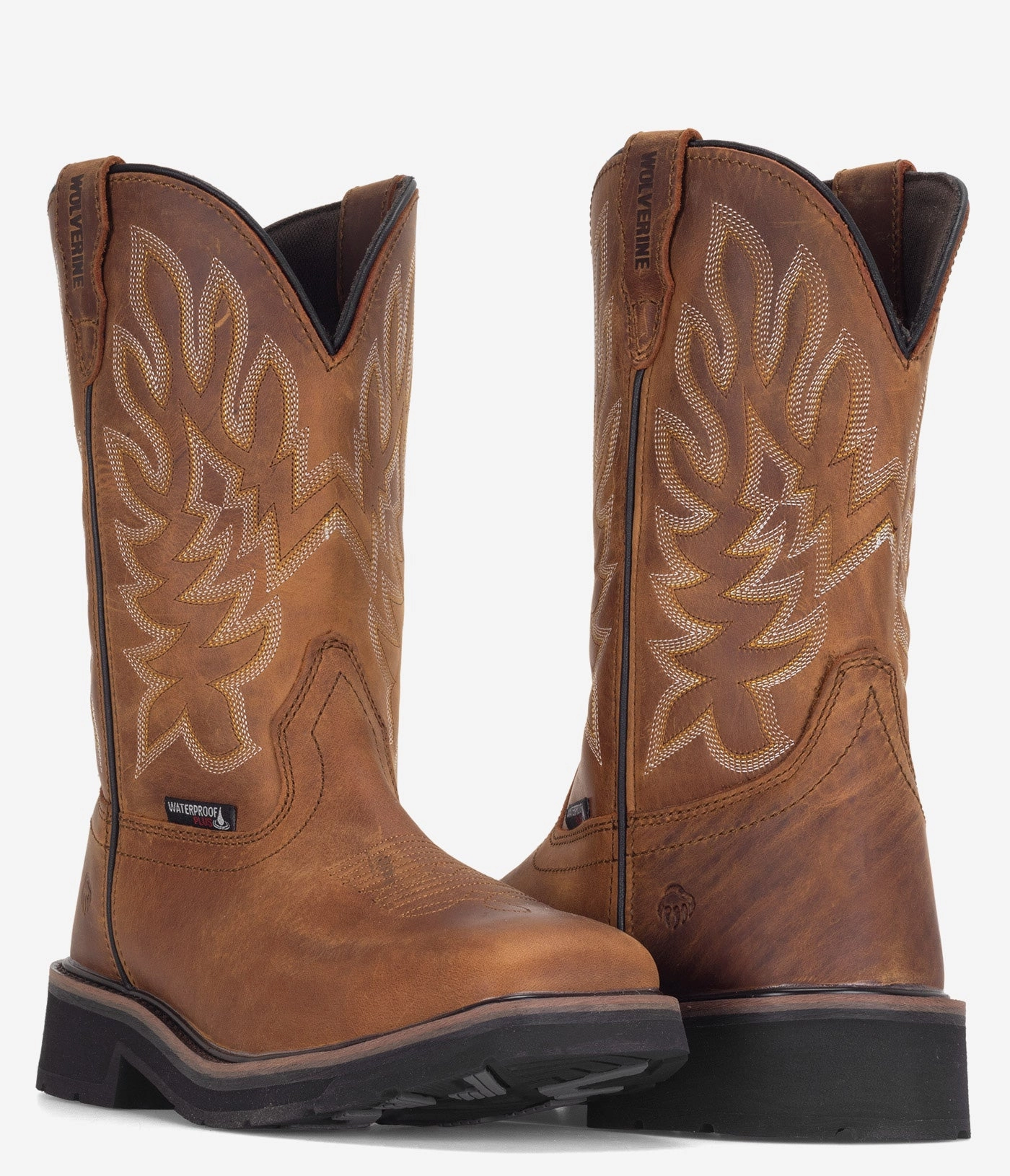 Wolverine Rancher Steel Safety Toe Waterproof Wellington Boot - Men Mens Workwear Boots