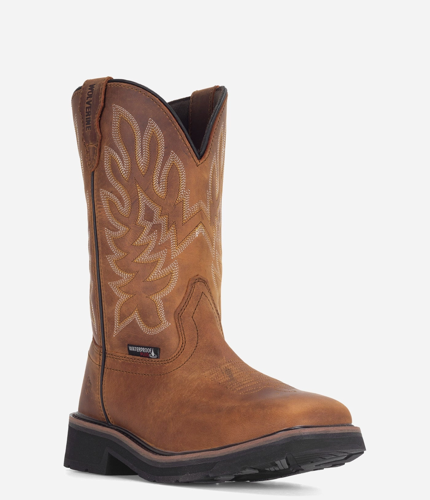 Wolverine Rancher Steel Safety Toe Waterproof Wellington Boot - Men Mens Workwear Boots