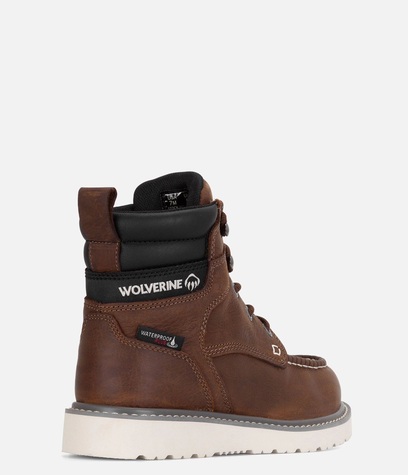 Wolverine Trade Wedge 6" Moc-Toe Steel Toe Waterproof Work Boot - Women Womens Work Boots