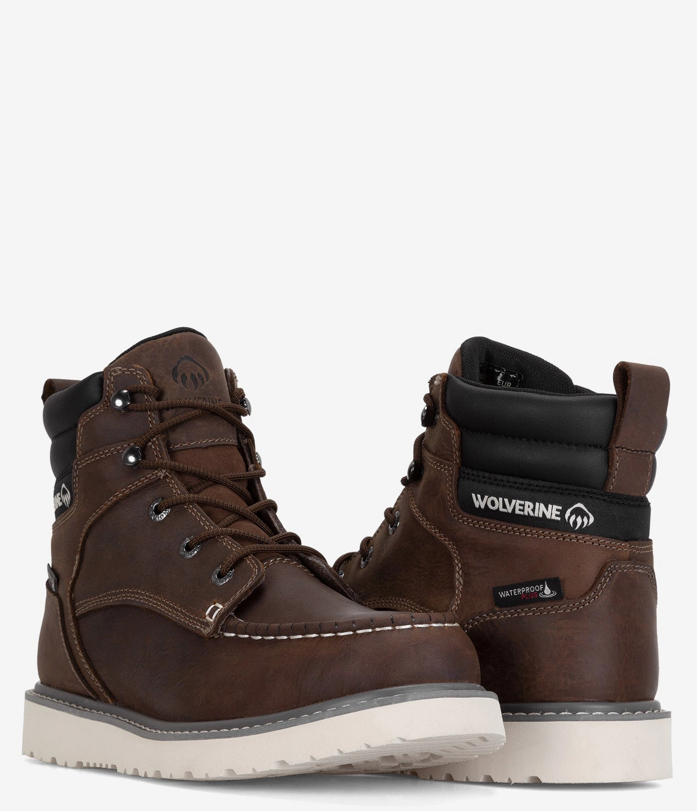 Wolverine Trade Wedge 6" Moc-Toe Waterproof Work Boot - Men Mens Workwear Boots
