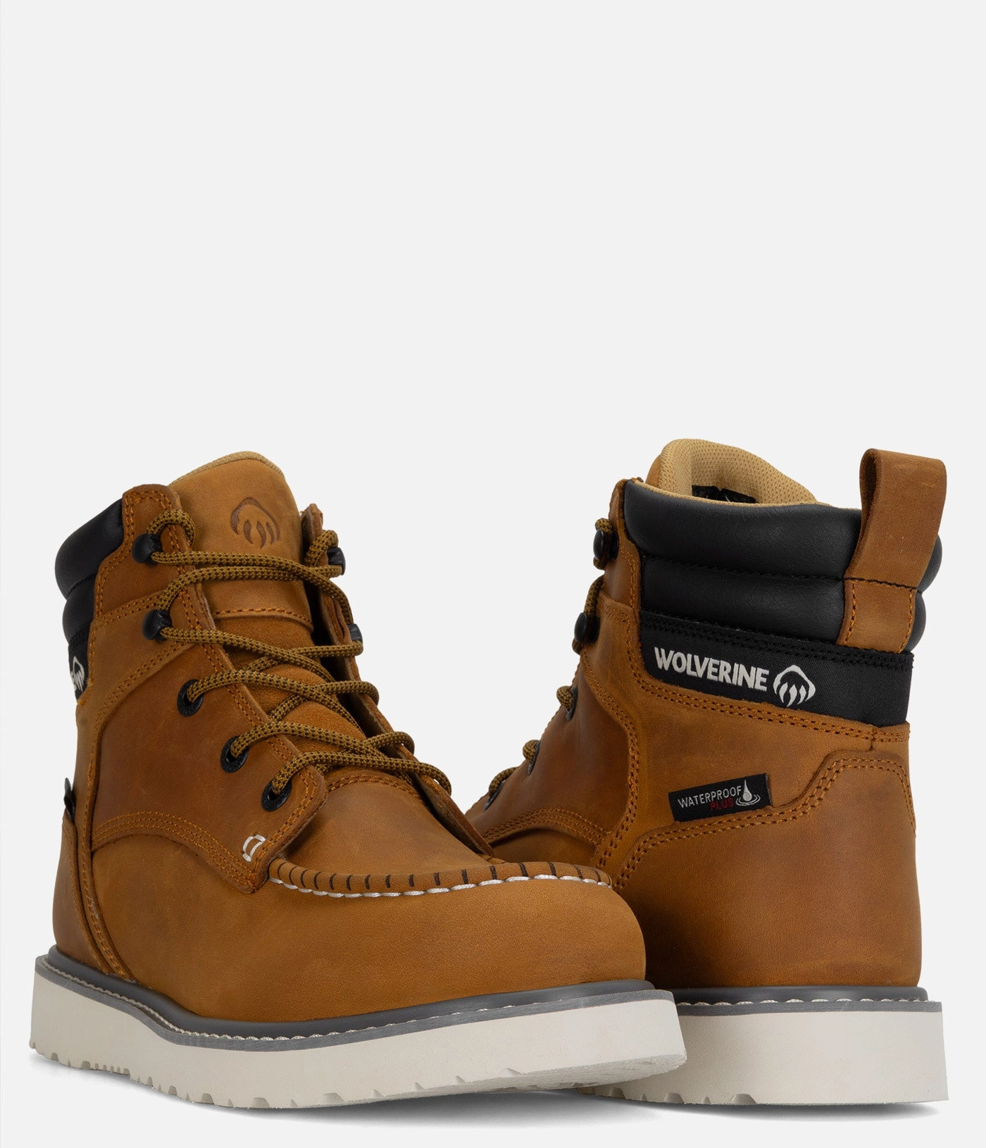 Wolverine Trade Wedge 6" Moc-Toe Work Boot - Men Mens Workwear Boots